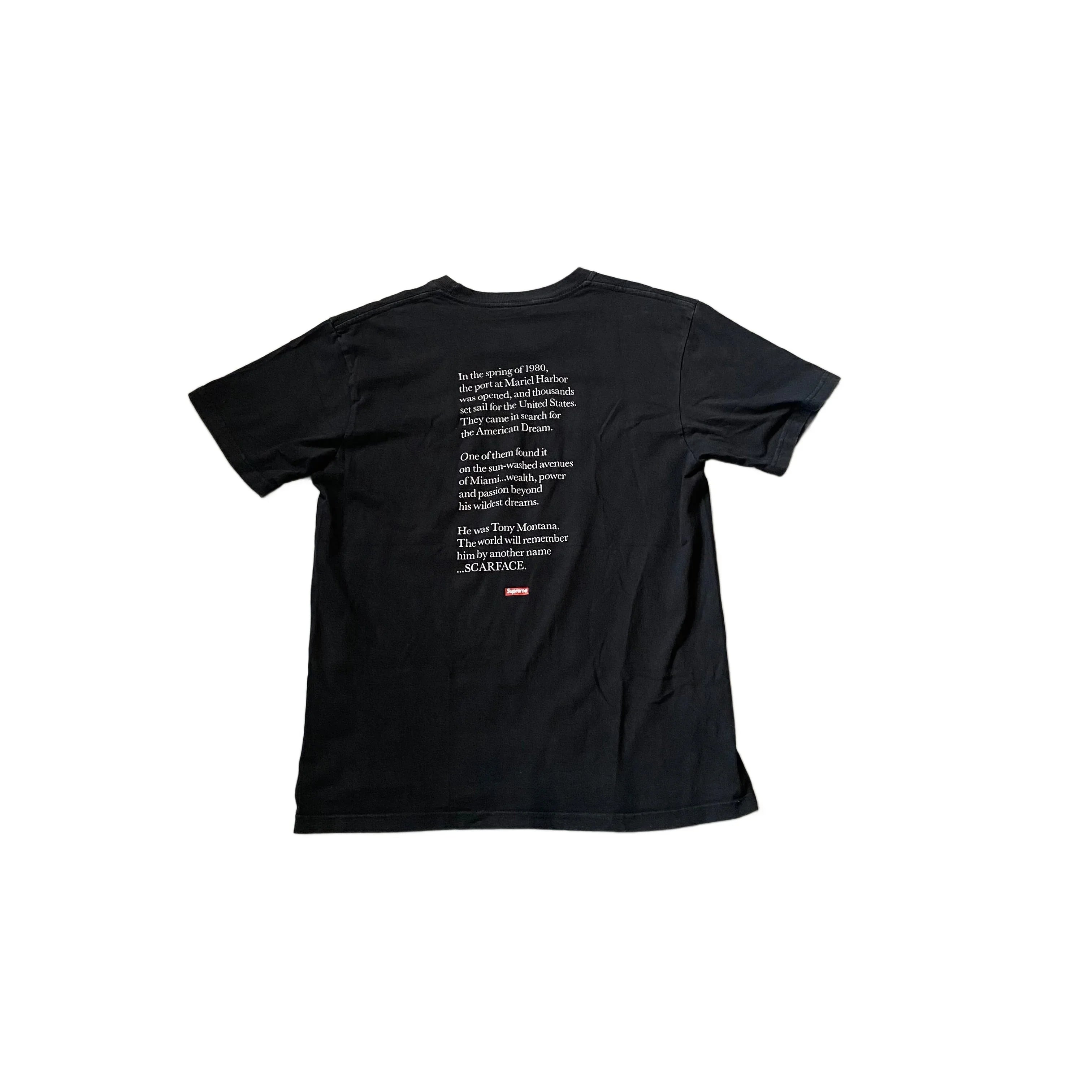 Black Supreme Scarface Tee - M