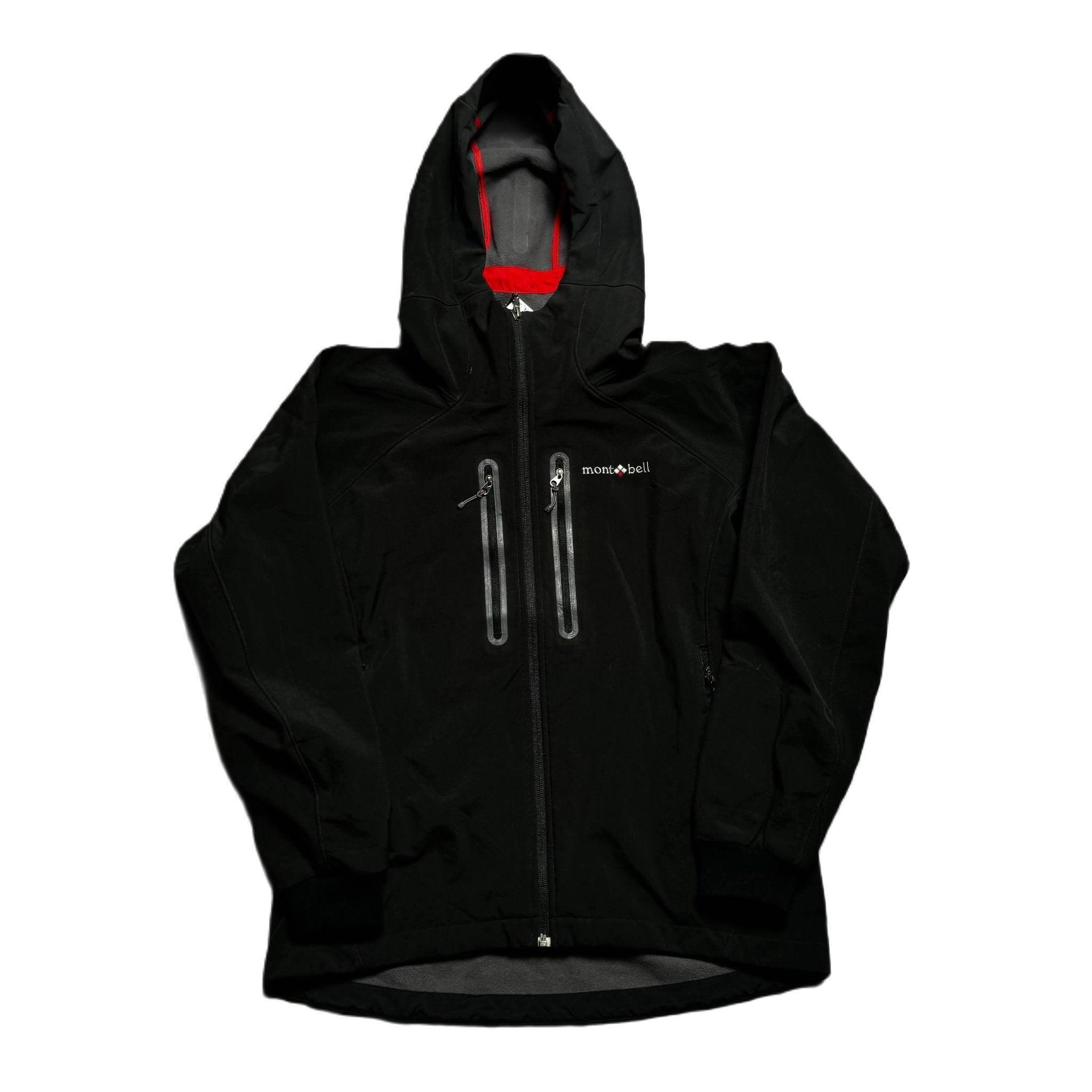 Black Montbell Soft Shell Jacket - M