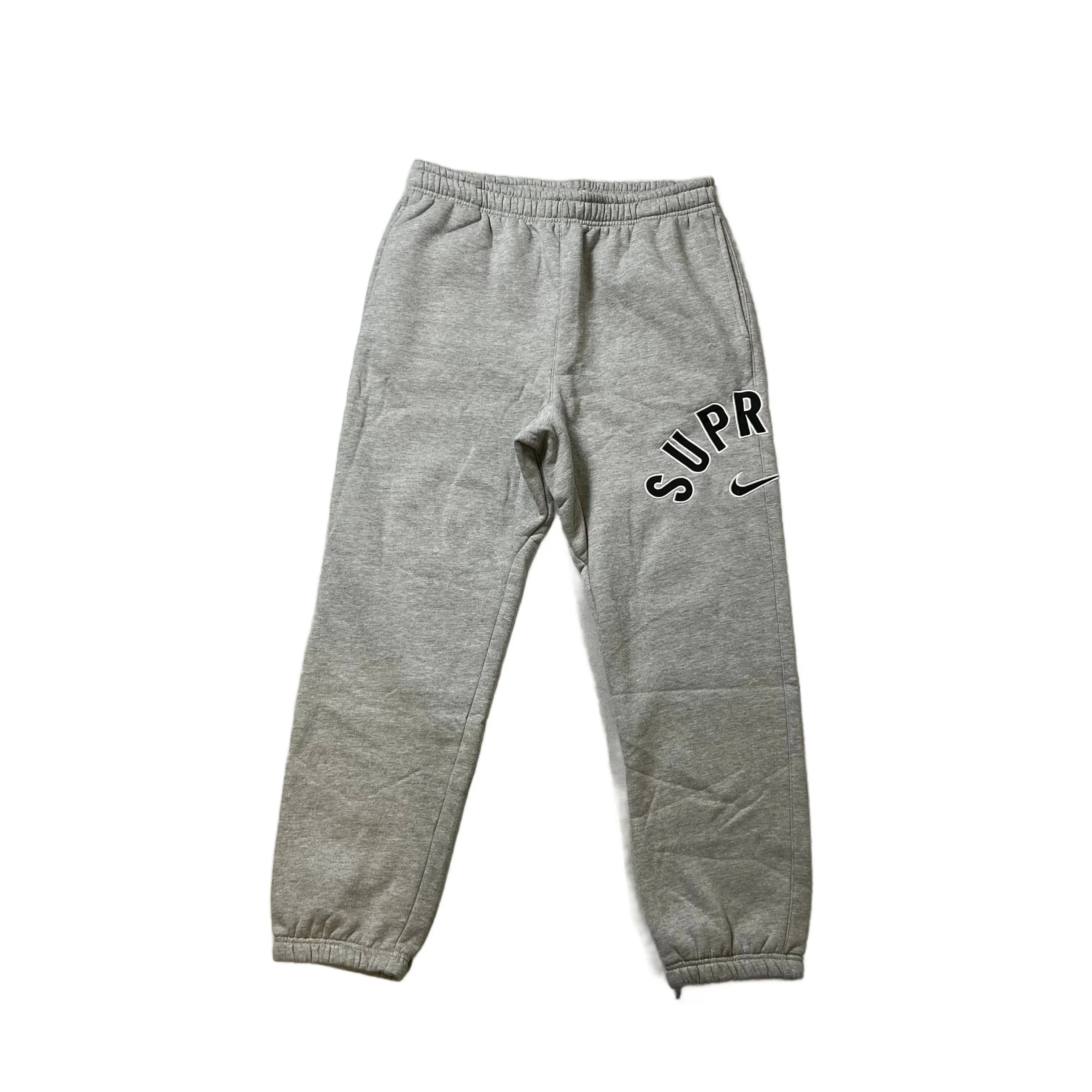 Grey Nike x Supreme Joggers - XL