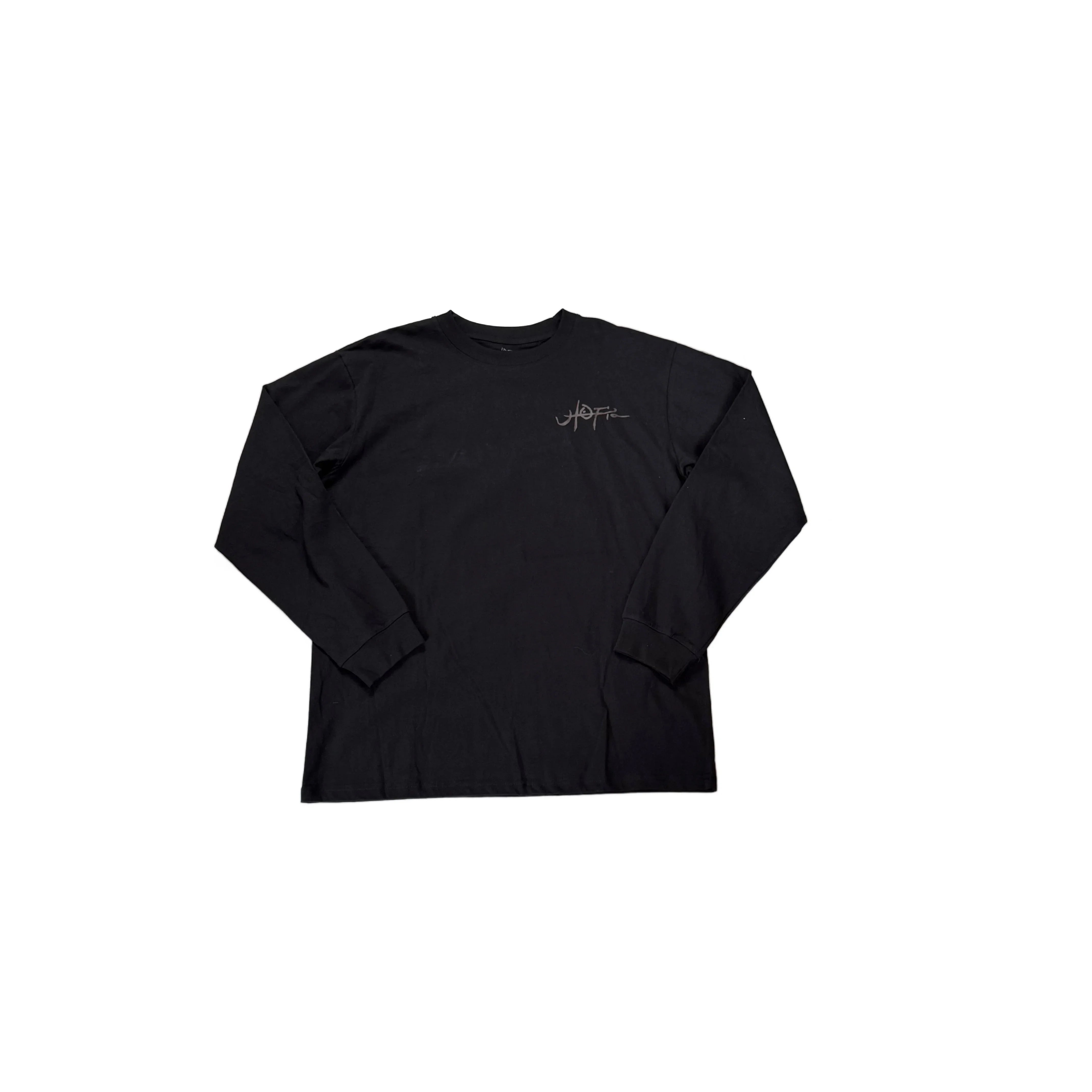 Black Travis Scott Long Sleeve Tee - XL
