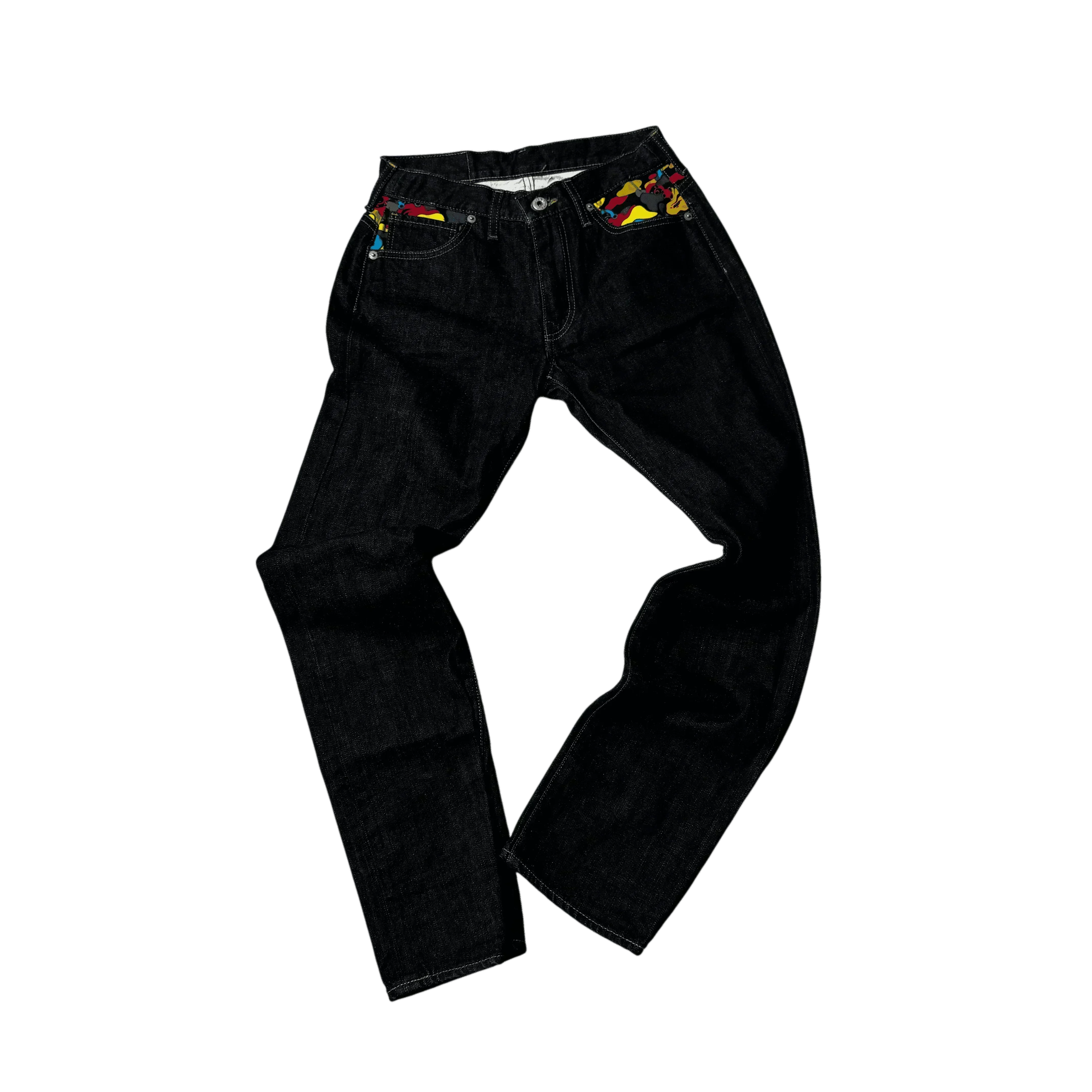 Black A Bathing Ape (BAPE) Jeans - XS