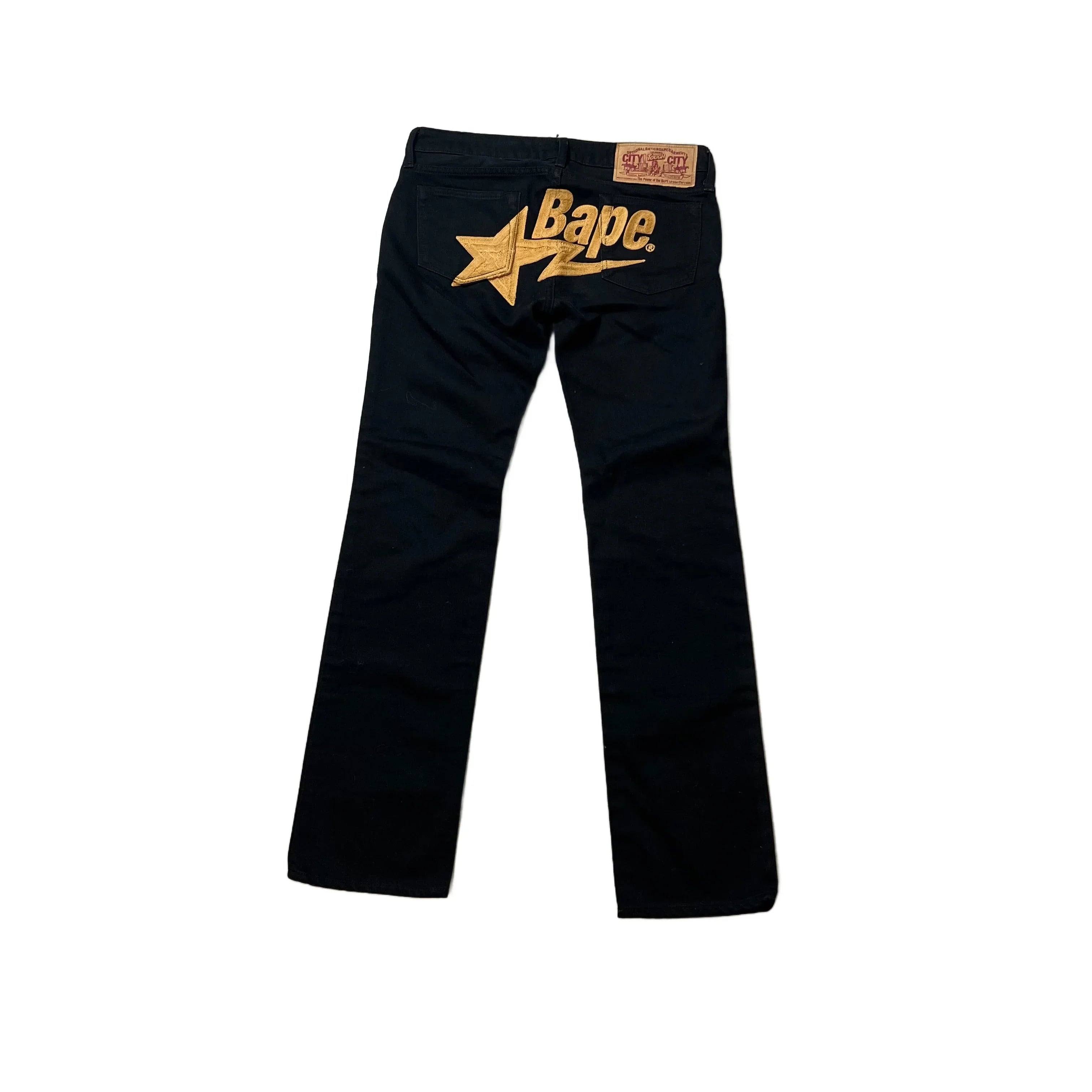 Black A Bathing Ape (BAPE) Jeans - XS