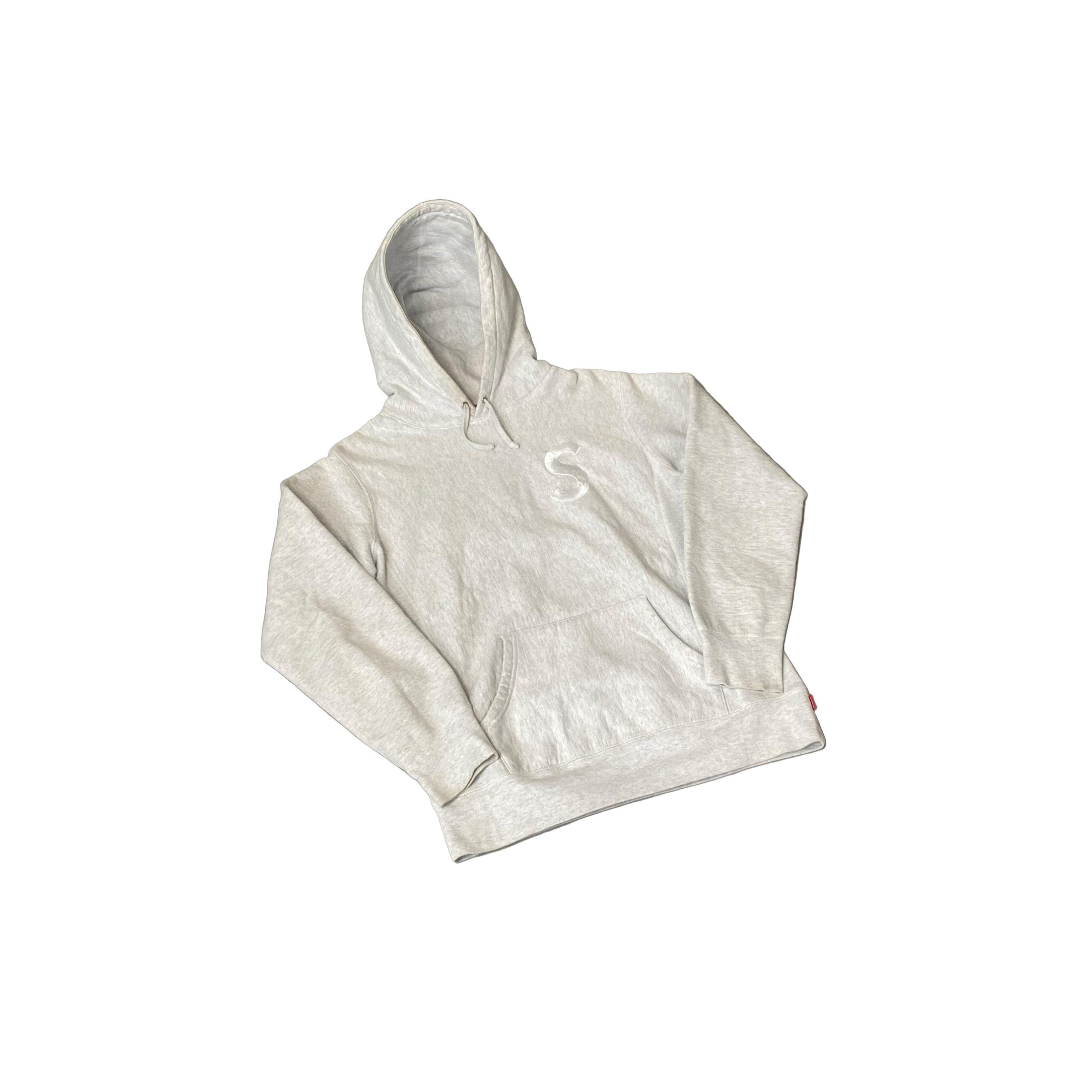 Grey Supreme Hoodie - M