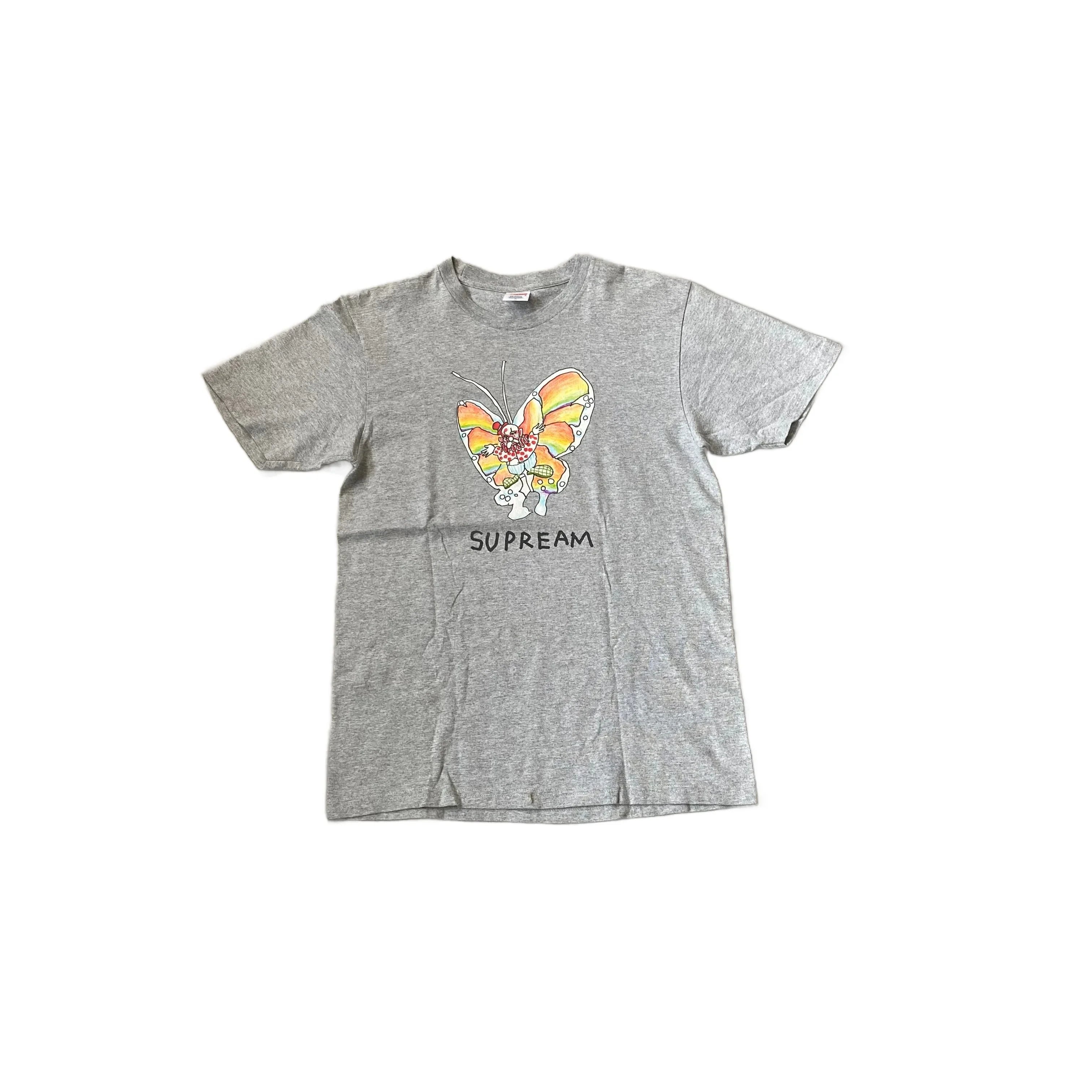Grey Supreme Tee - M