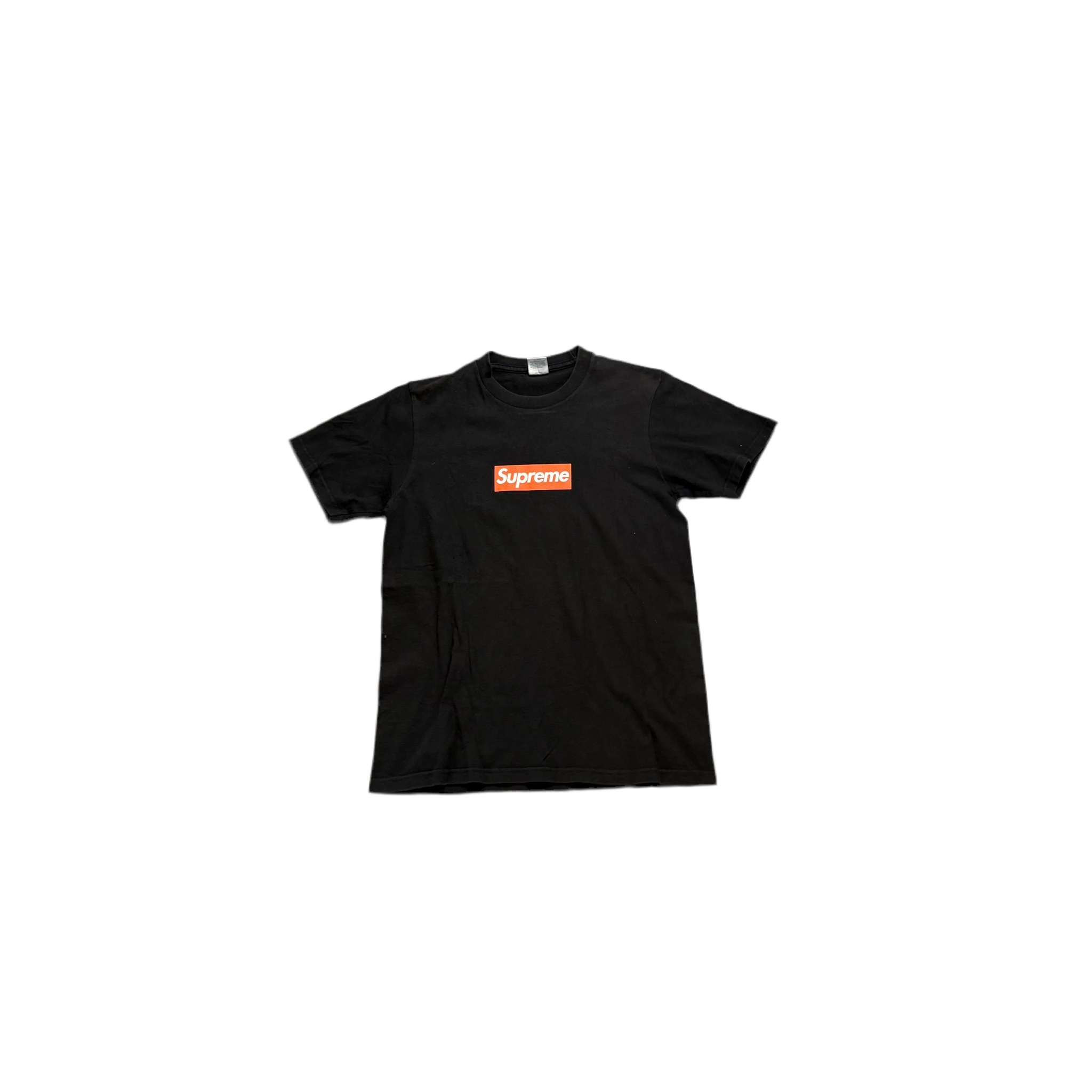 Black Supreme Box Logo Tee - S
