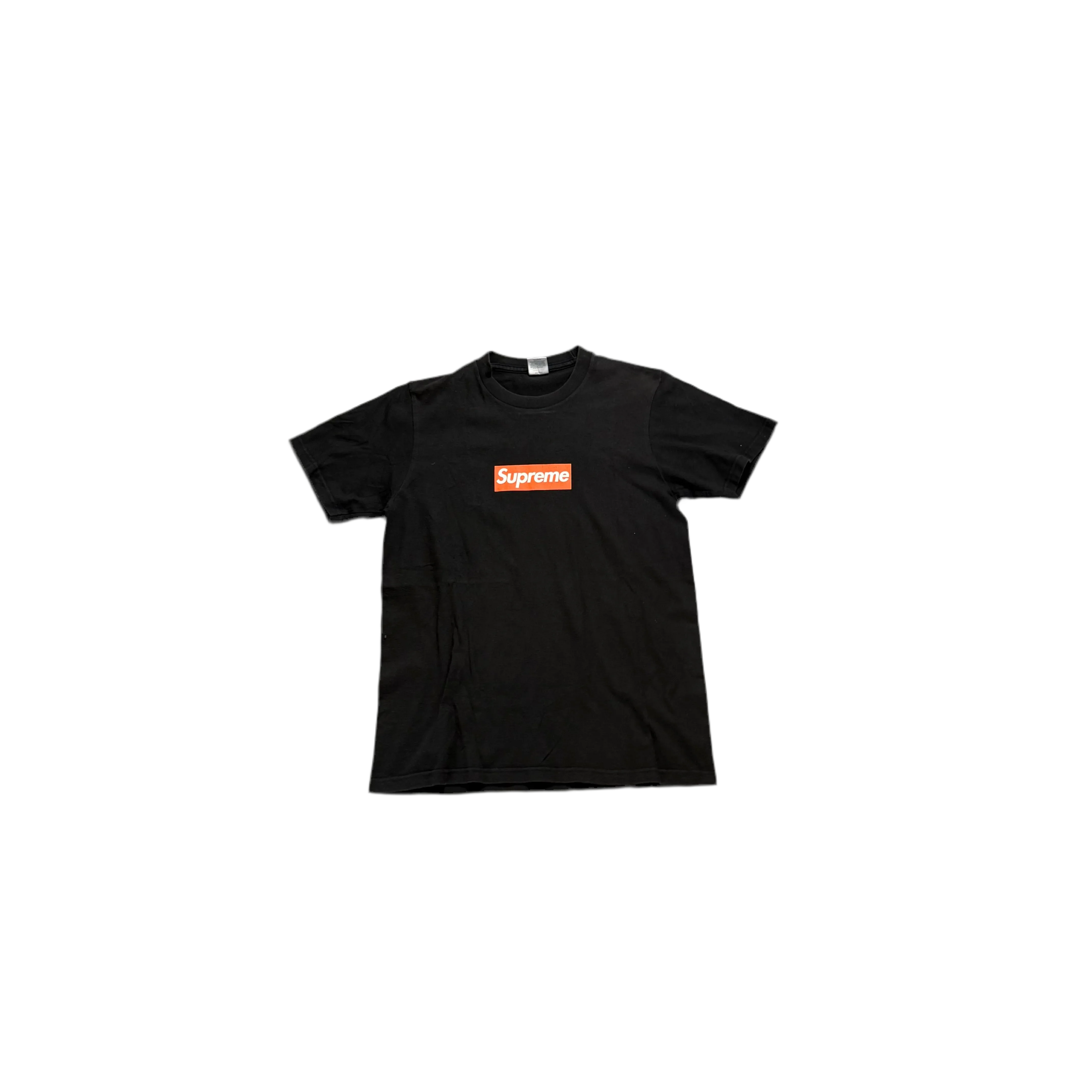 Black Supreme Box Logo Tee - S