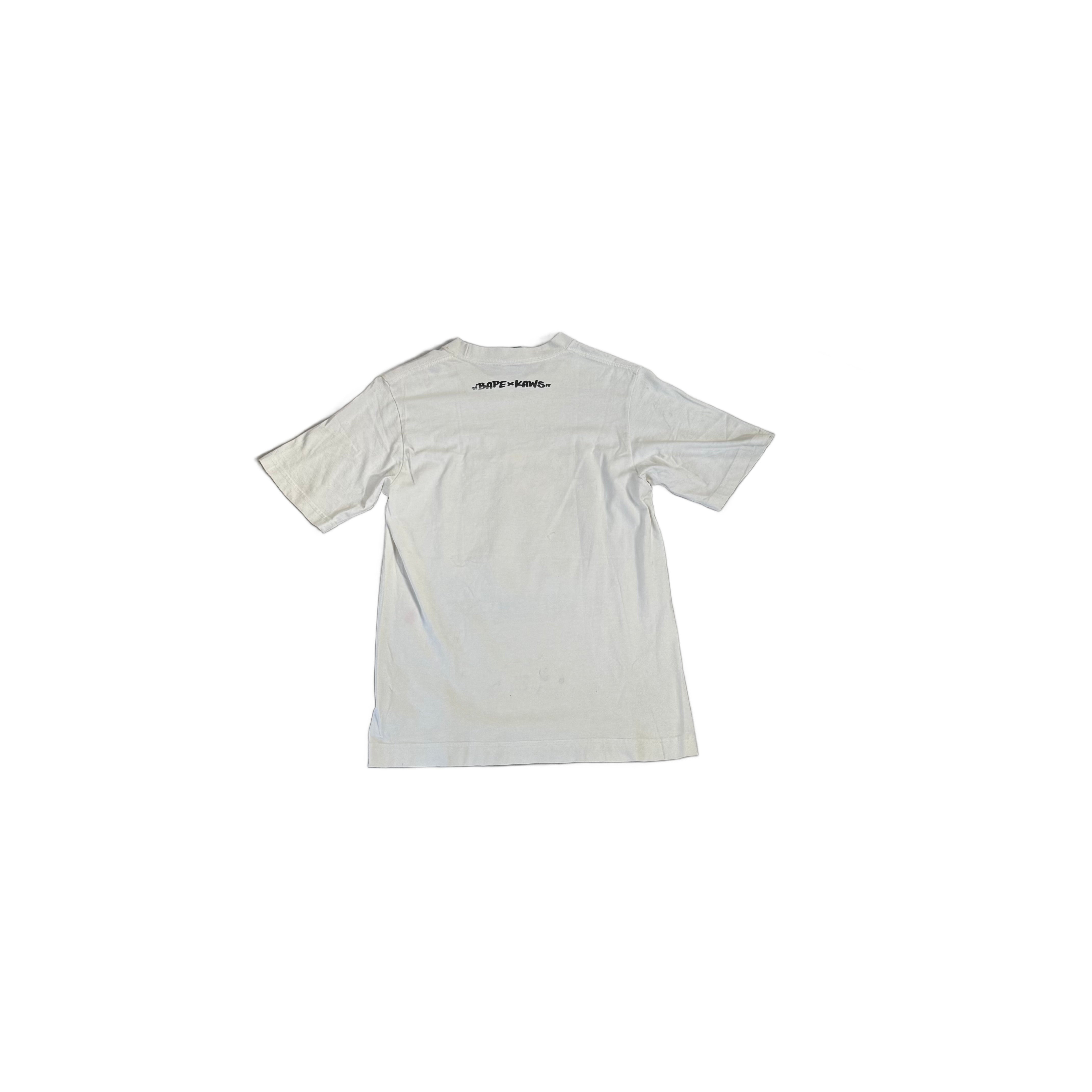 White A Bathing Ape (BAPE) x KAWS Tee - S