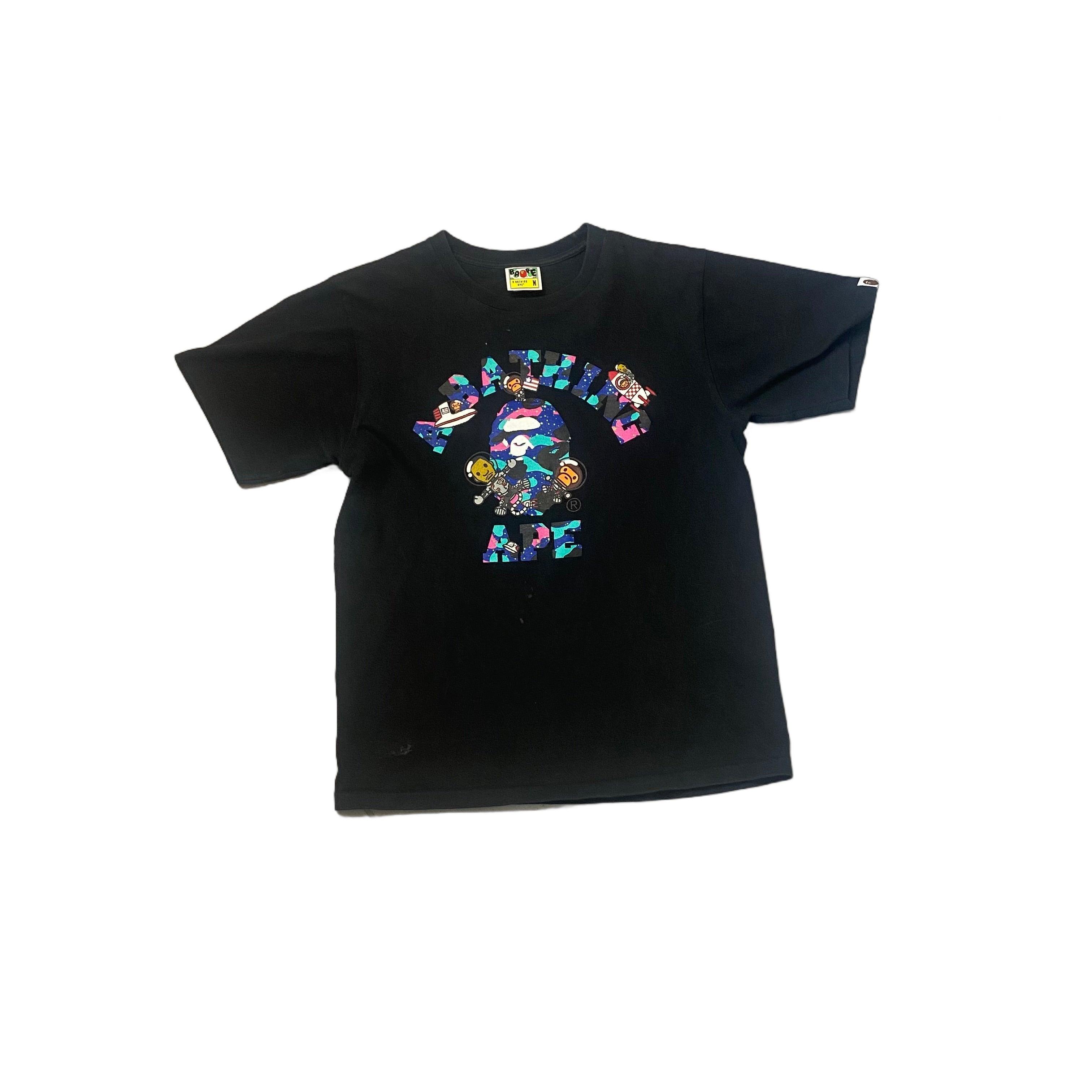 Black A Bathing Ape (BAPE) x Kid Cudi Tee - M