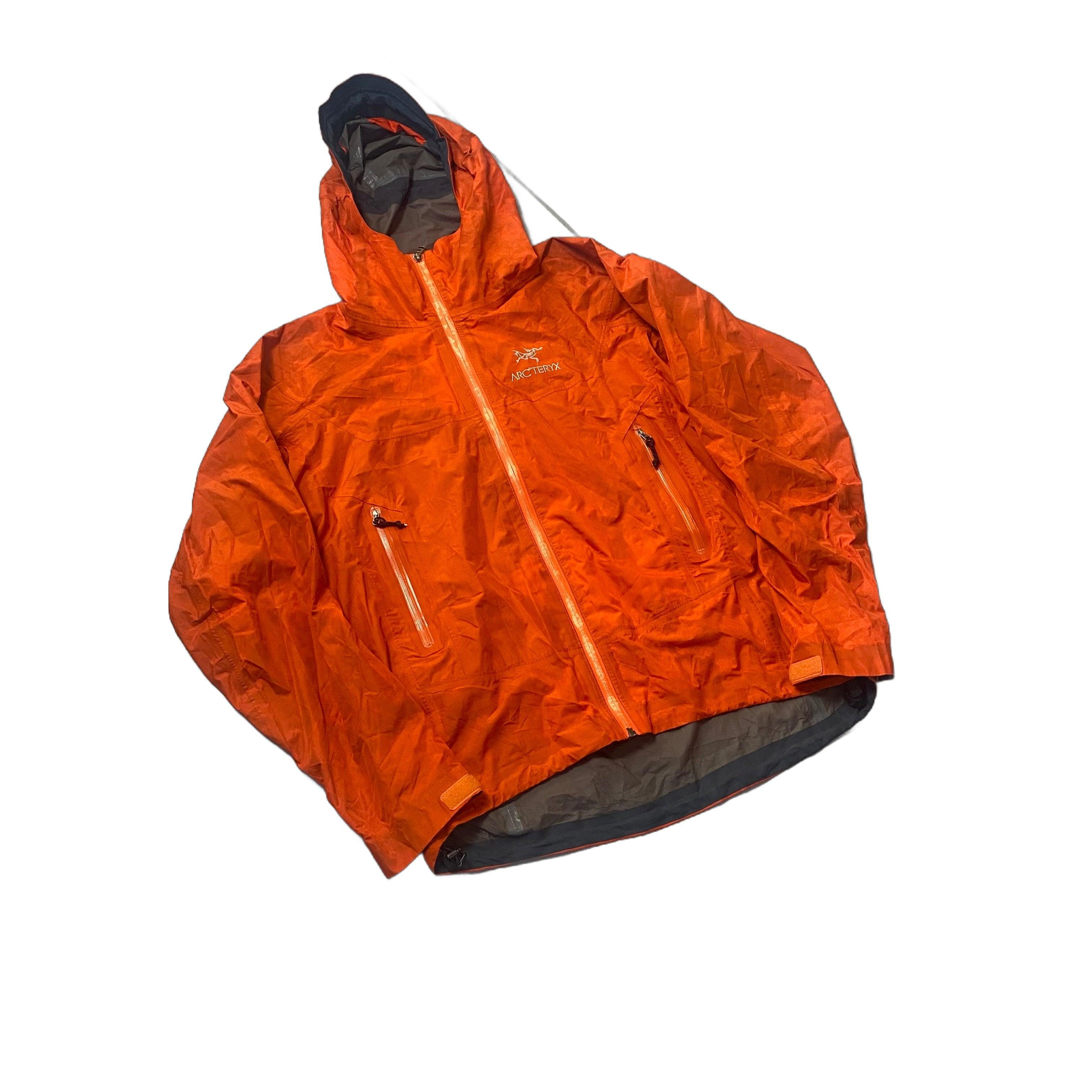 Orange Arc'Teryx Gore-Tex Jacket - M