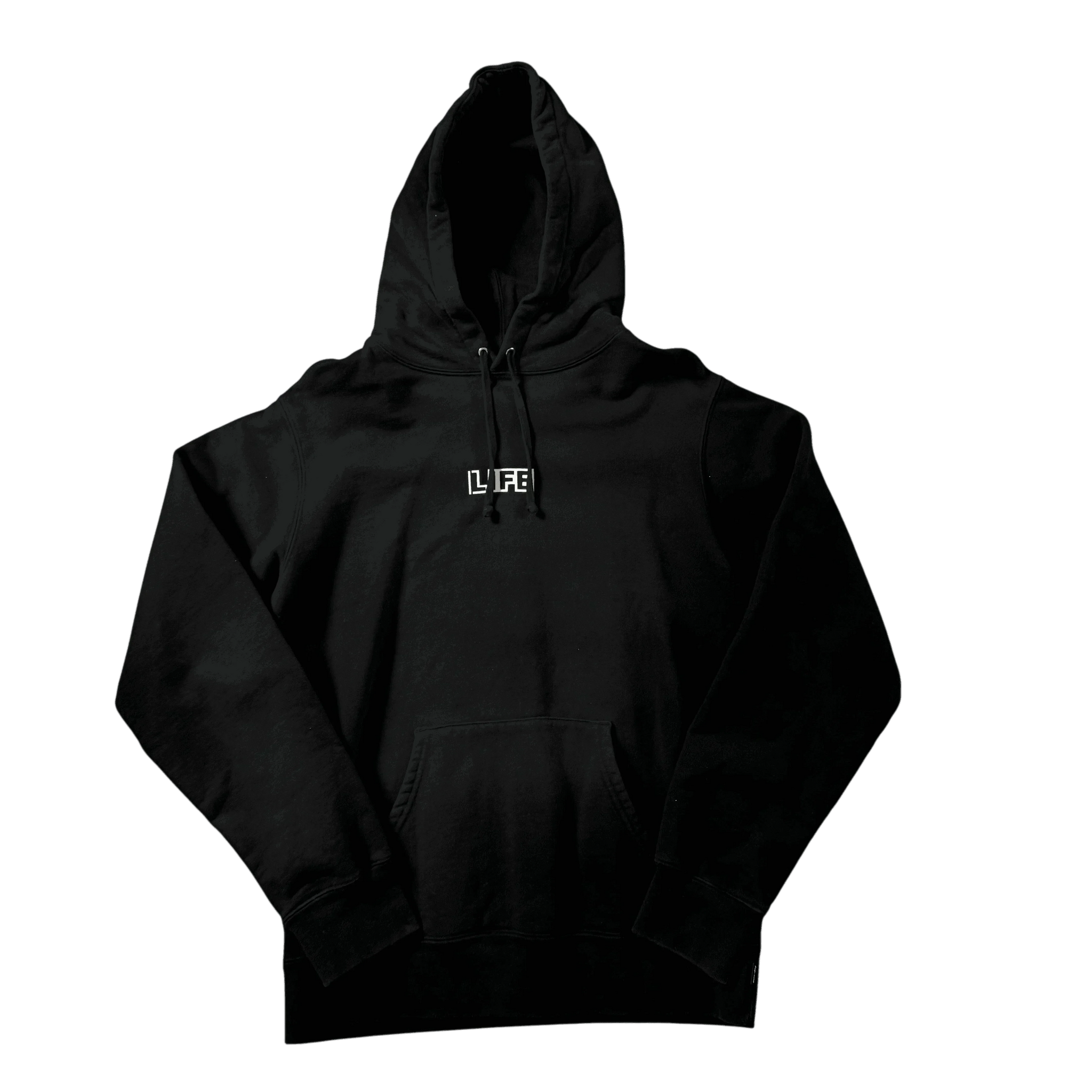 Black Supreme Hoodie - M
