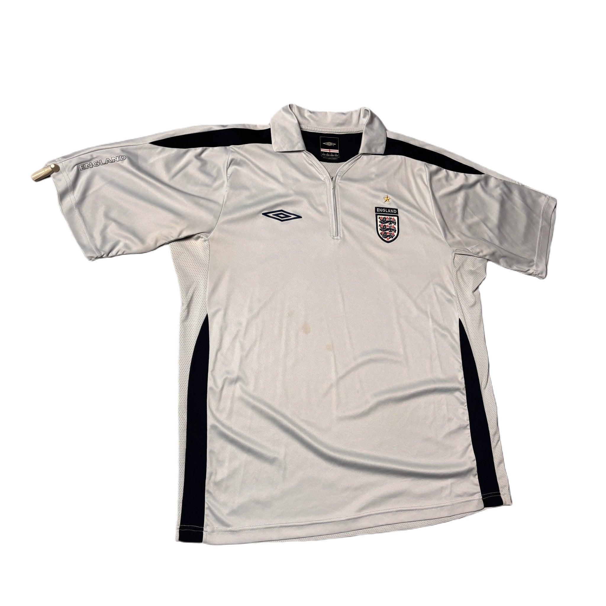 2003 - 05 England 1/4 Zip Shirt - XL