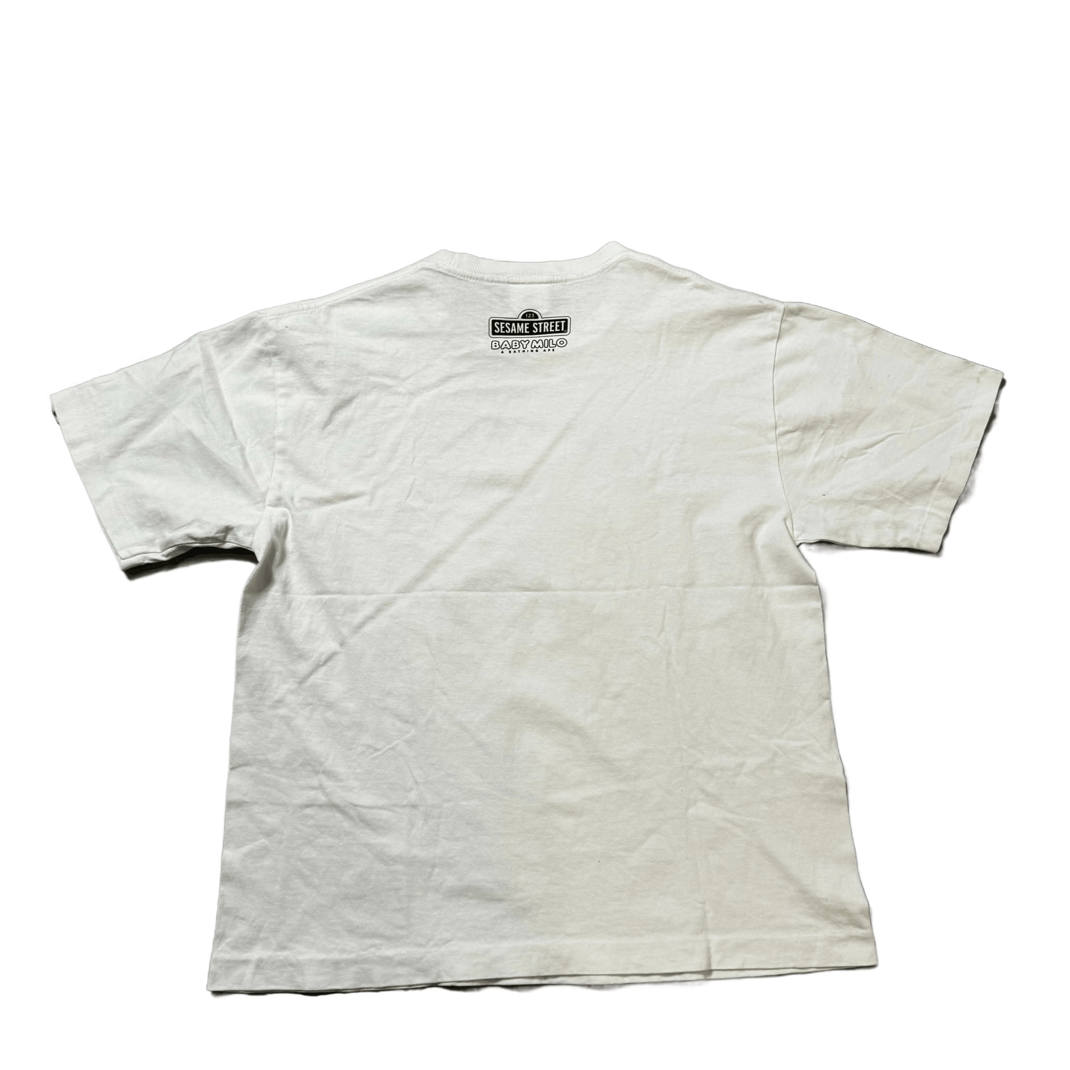 White A Bathing Ape (BAPE) x Sesame Street Tee - L