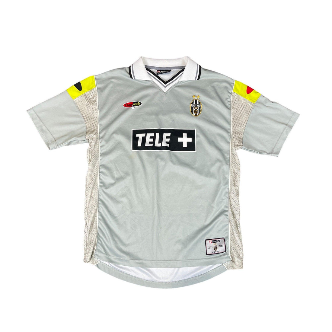 2000-01 Grey Juventus Away Tee - Large - The Streetwear Studio