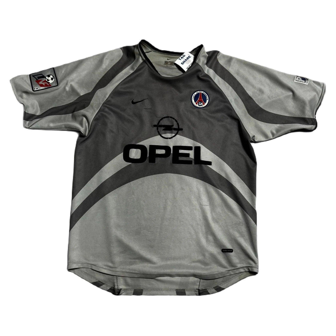 2001 - 02 PSG Away 'Anelka' Shirt - L | The Streetwear Studio