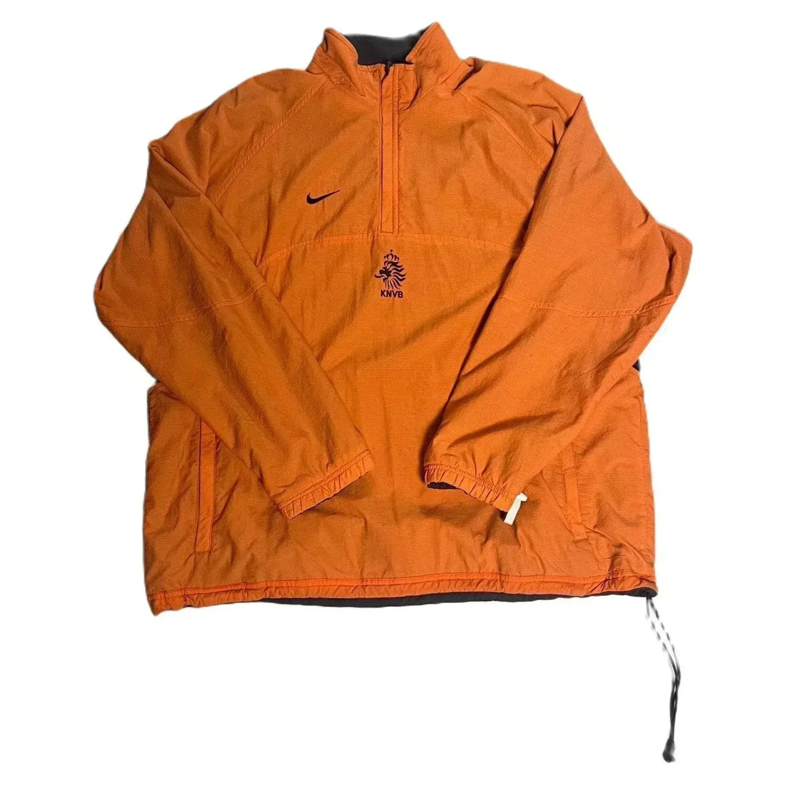 2002 - 04 Netherlands 1/4 Zip Reversible Jacket - XL | The Streetwear Studio