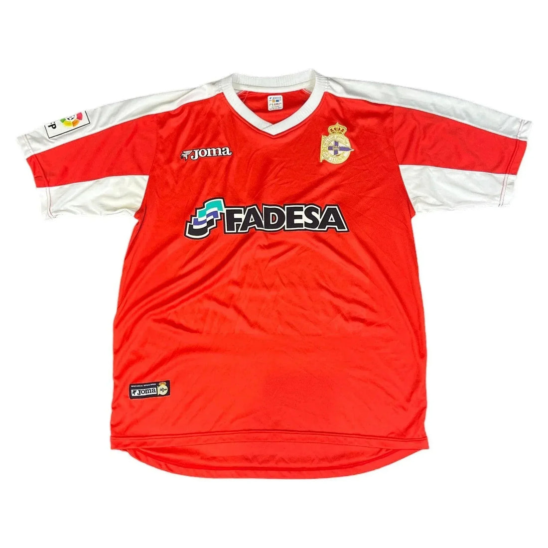 2003-04 Red Deportivo la Coruna Shirt - L | The Streetwear Studio