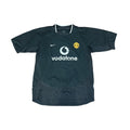 2003-05 Black Nike Manchester United Tee - Extra Large - The Streetwear Studio