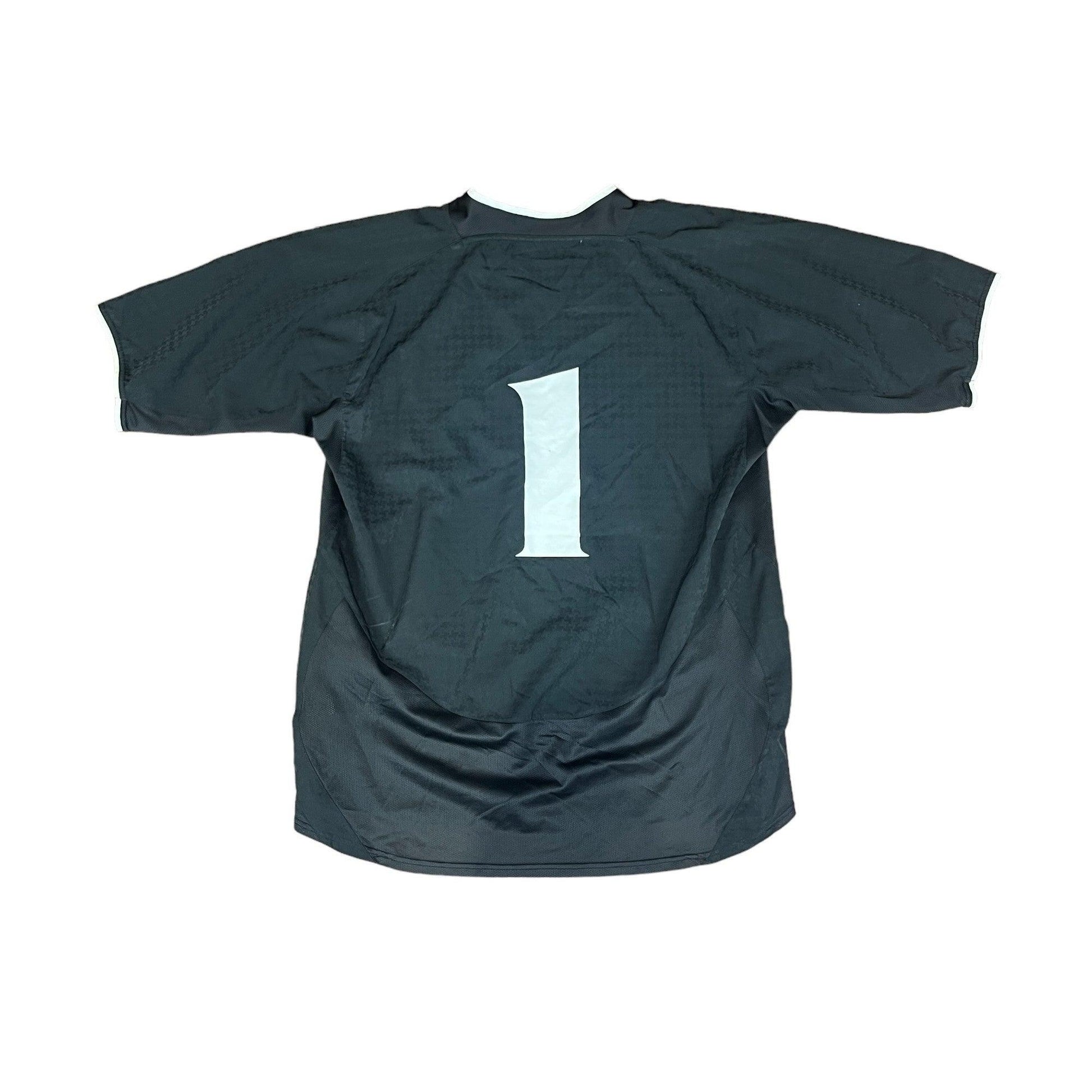 2003-05 Black Nike Manchester United Tee - Extra Large - The Streetwear Studio