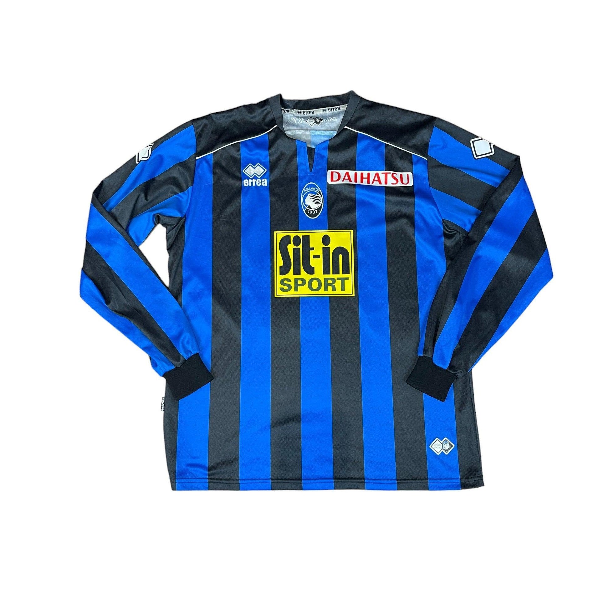 2005-06 Blue + Black Atlanta Doni Long Sleeve Tee - Extra Large - The Streetwear Studio