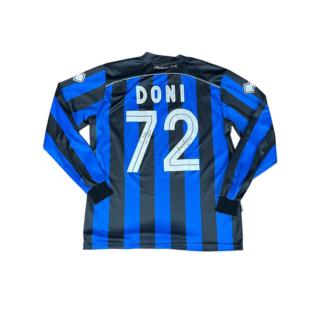 2005-06 Blue + Black Atlanta Doni Long Sleeve Tee - Extra Large - The Streetwear Studio
