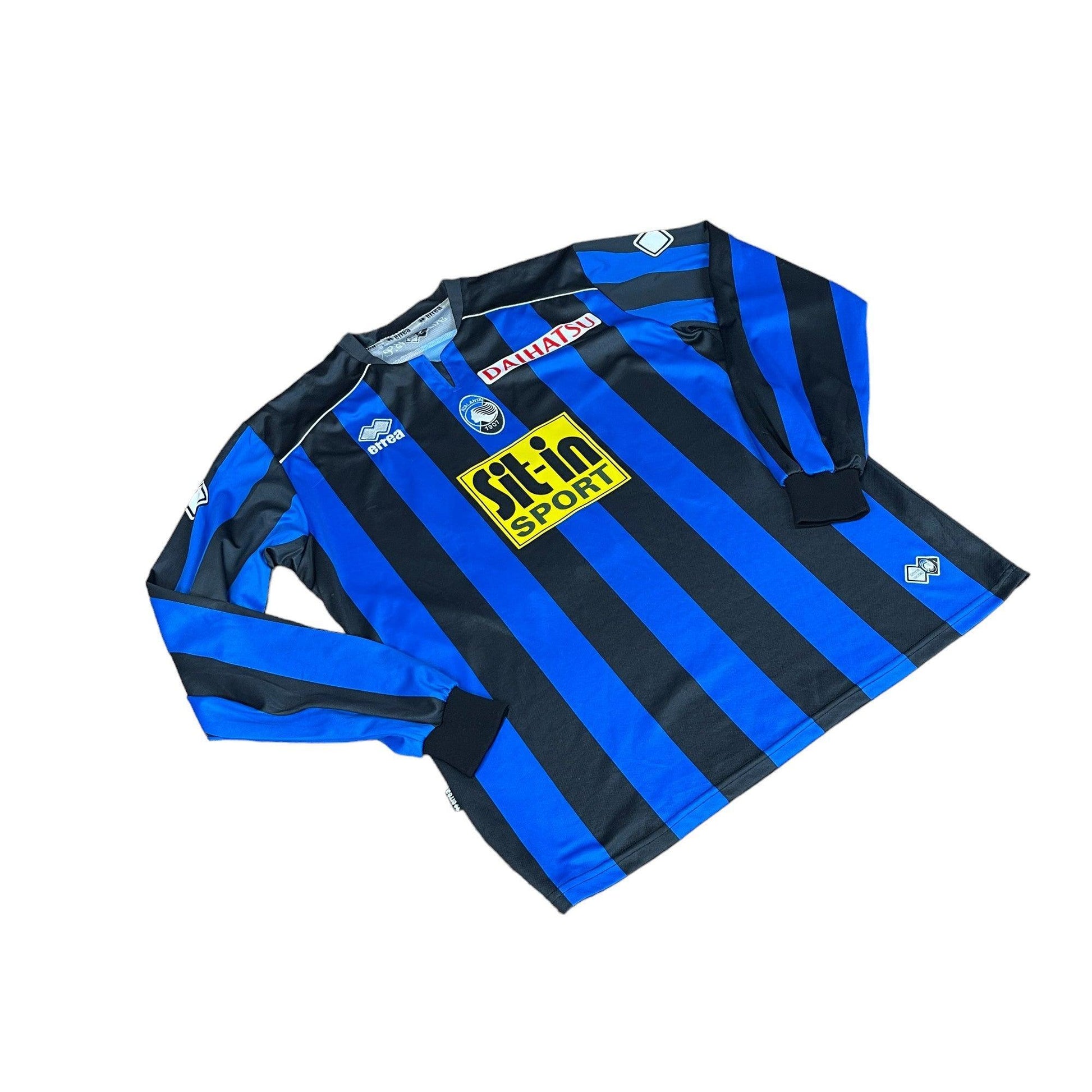 2005-06 Blue + Black Atlanta Doni Long Sleeve Tee - Extra Large - The Streetwear Studio
