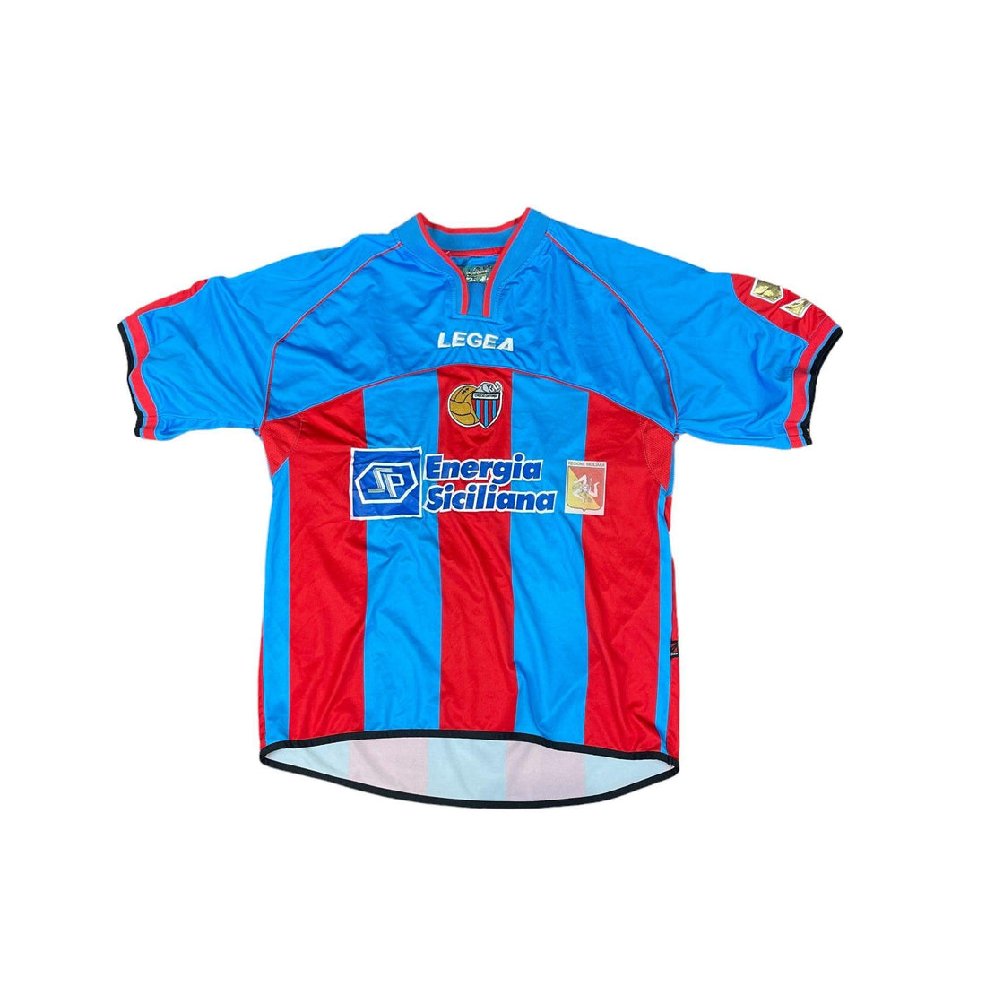 2005-06 Red + Blue Catina Vargas Home Tee - Large - The Streetwear Studio