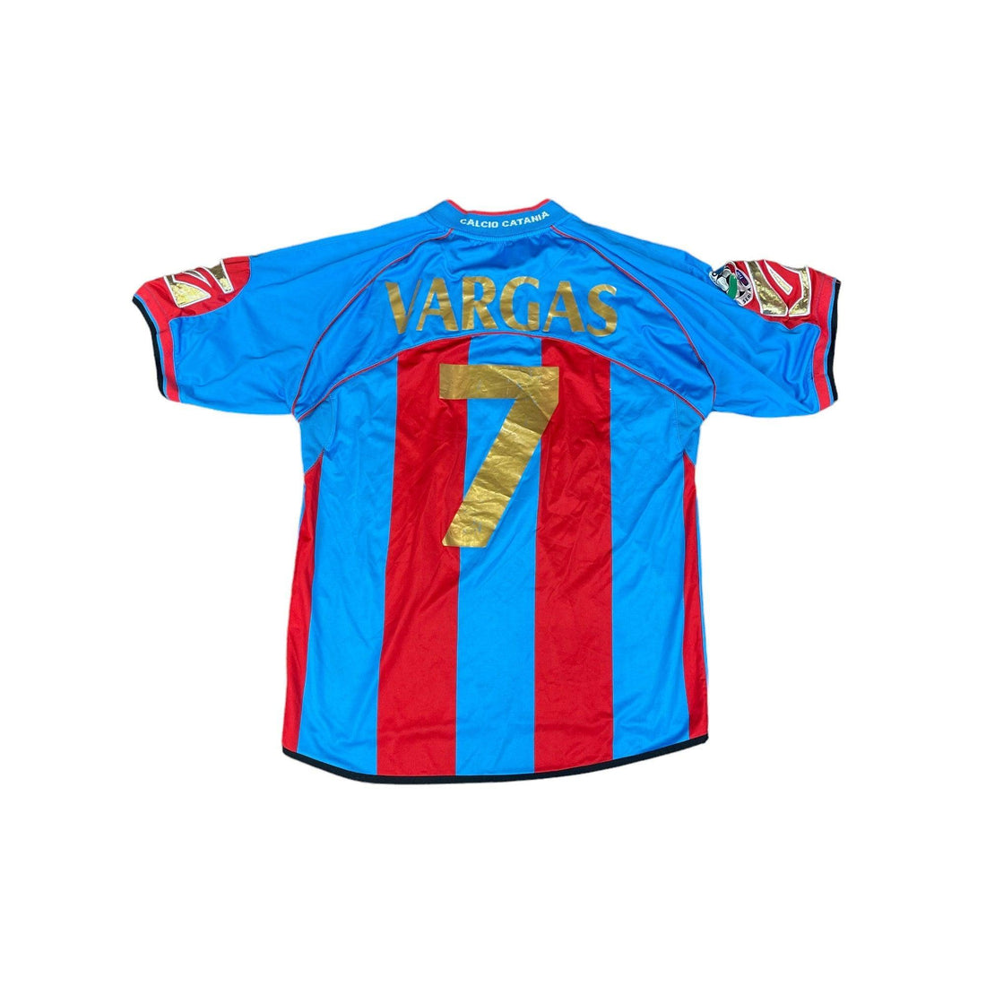 2005-06 Red + Blue Catina Vargas Home Tee - Large - The Streetwear Studio