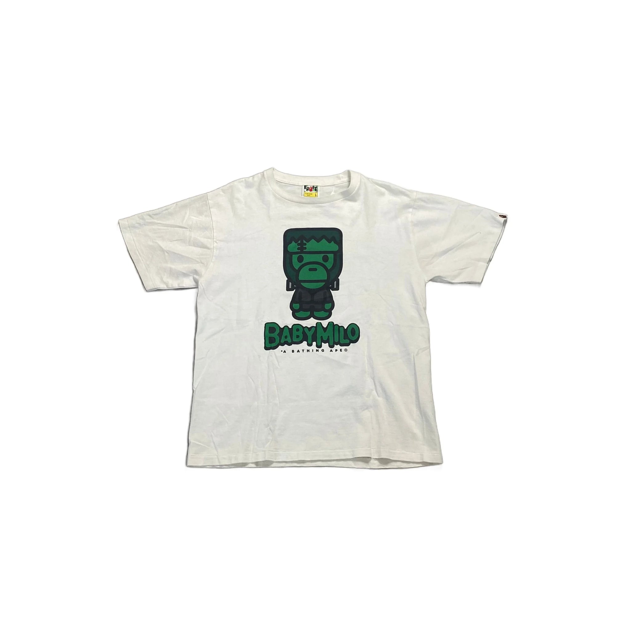 White A Bathing Ape (BAPE) Tee - L