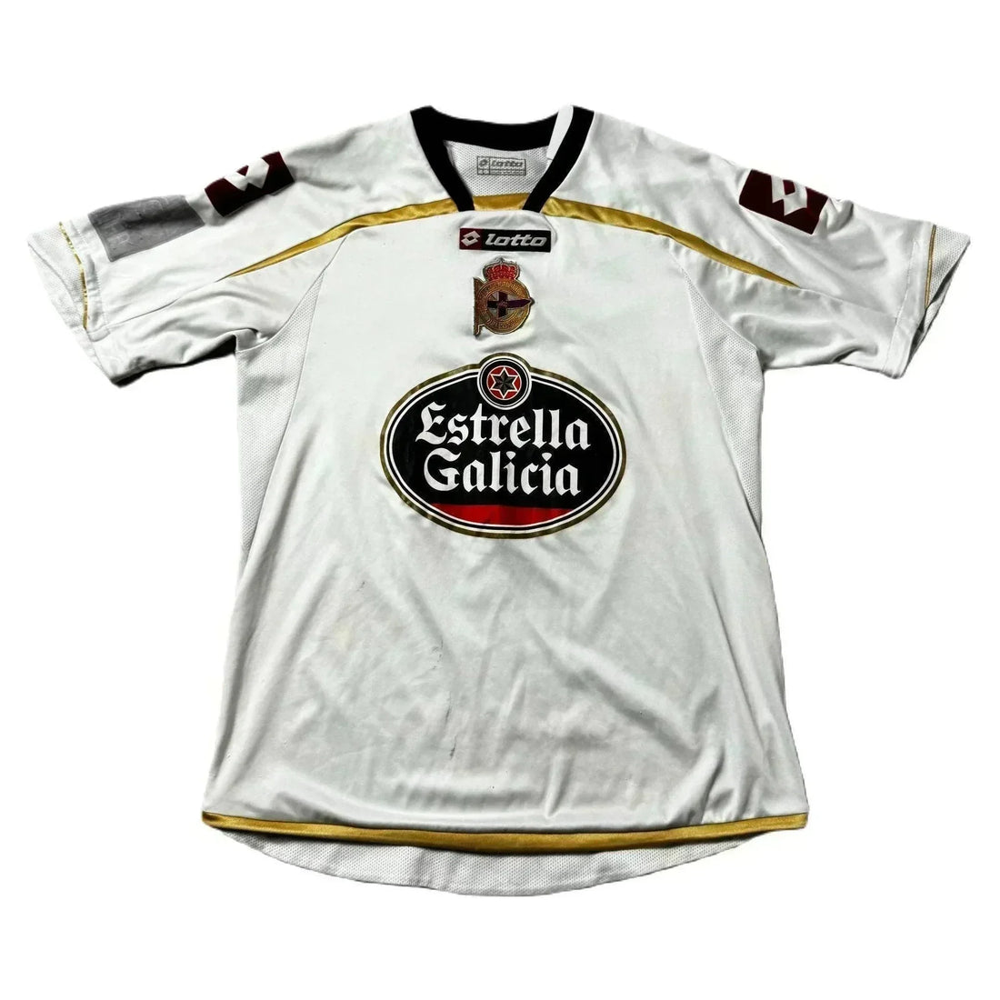 2009 - 10 Deportivo de La Coruna Home Shirt - M | The Streetwear Studio