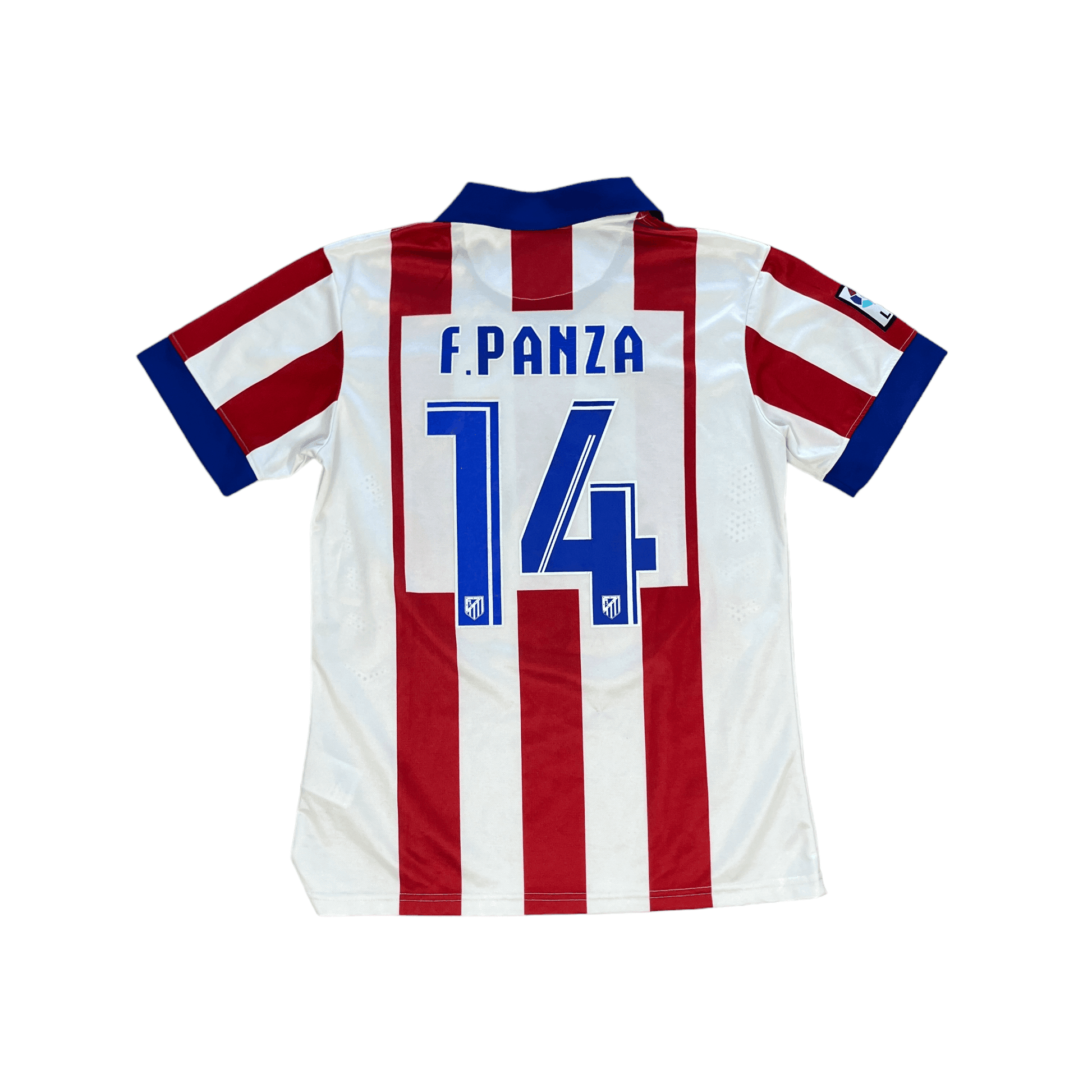 2014-15 Red + White Nike Athletico Madrid Panza Home Tee - Extra Large - The Streetwear Studio