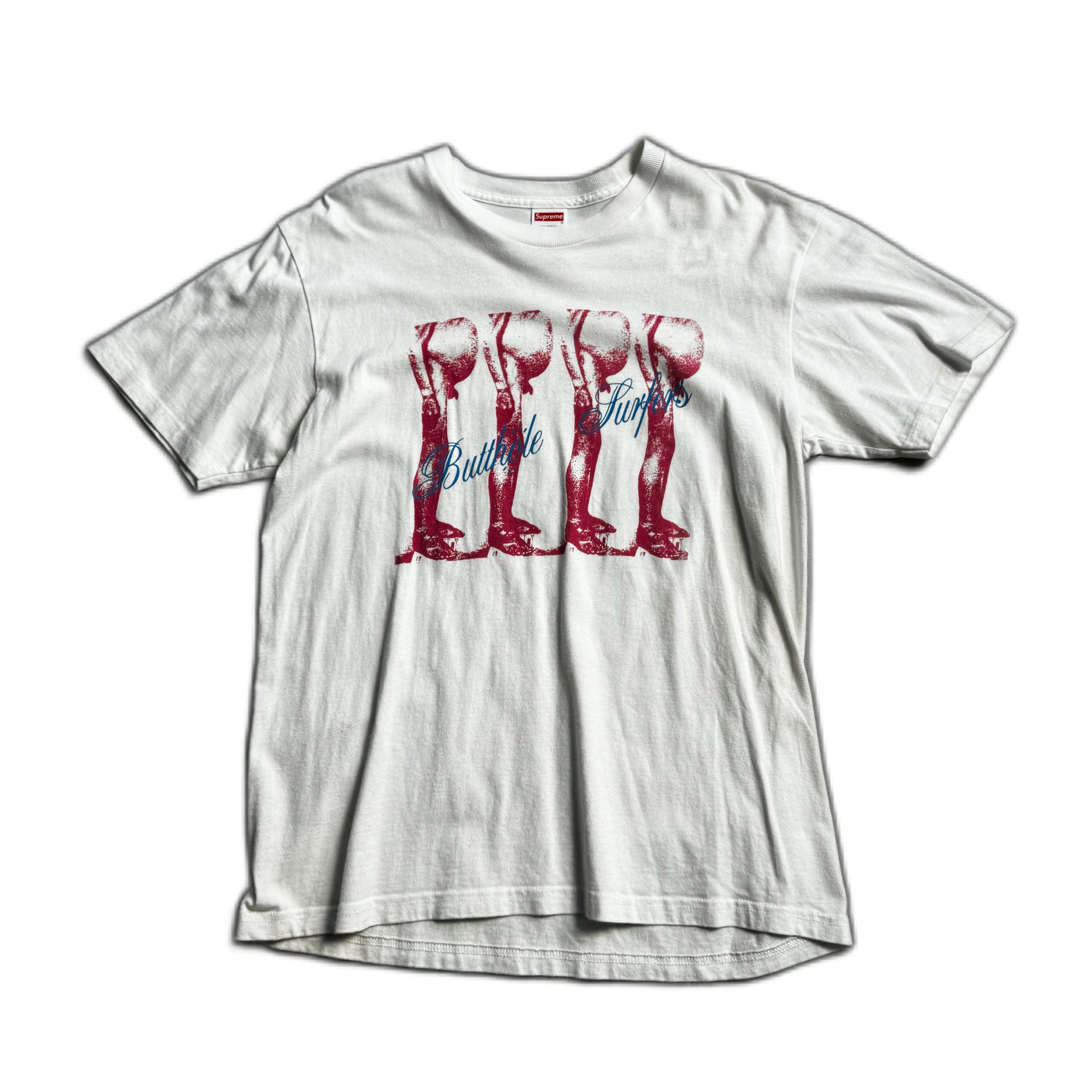 White Supreme Tee - M