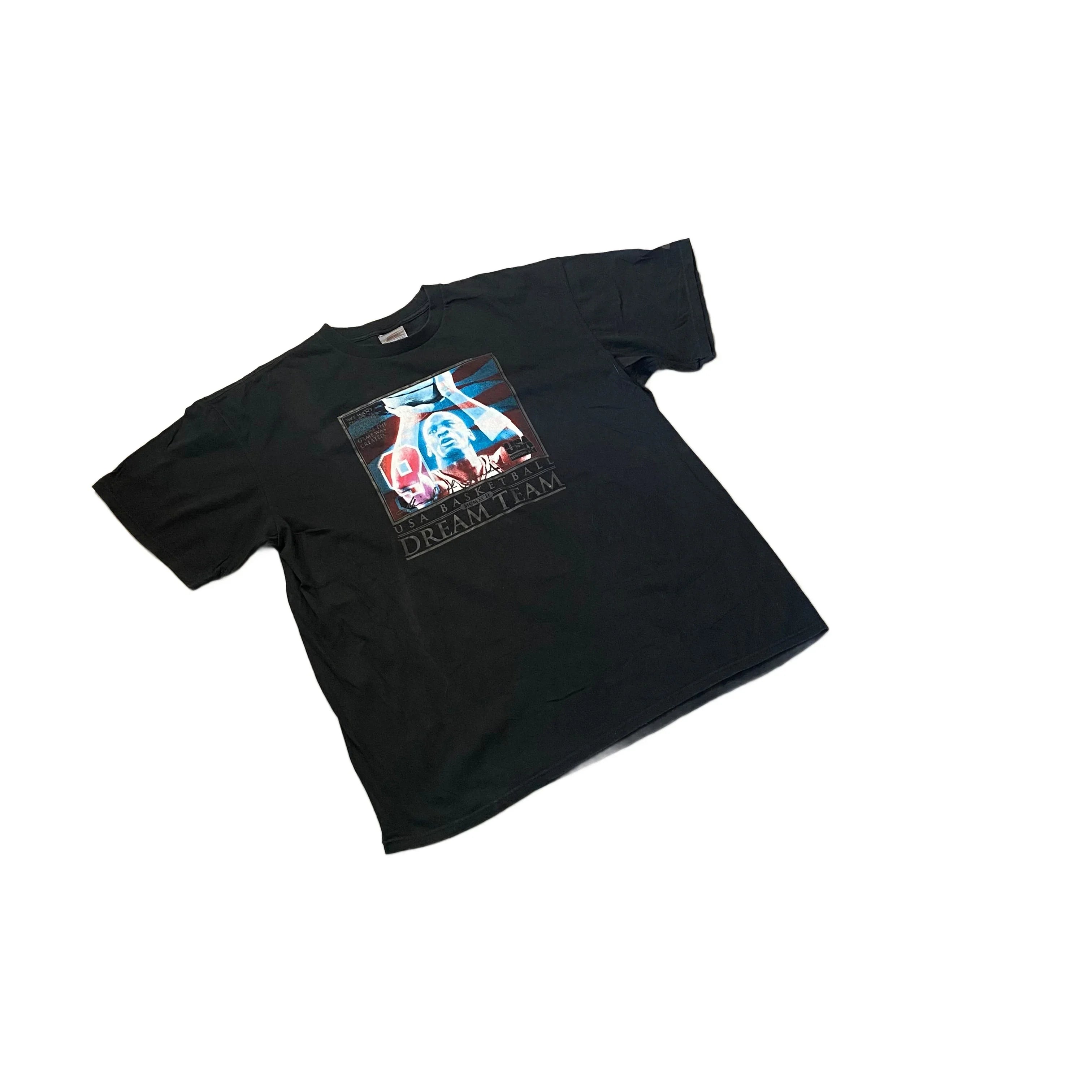 Vintage 90s Black Nike Tee - XL