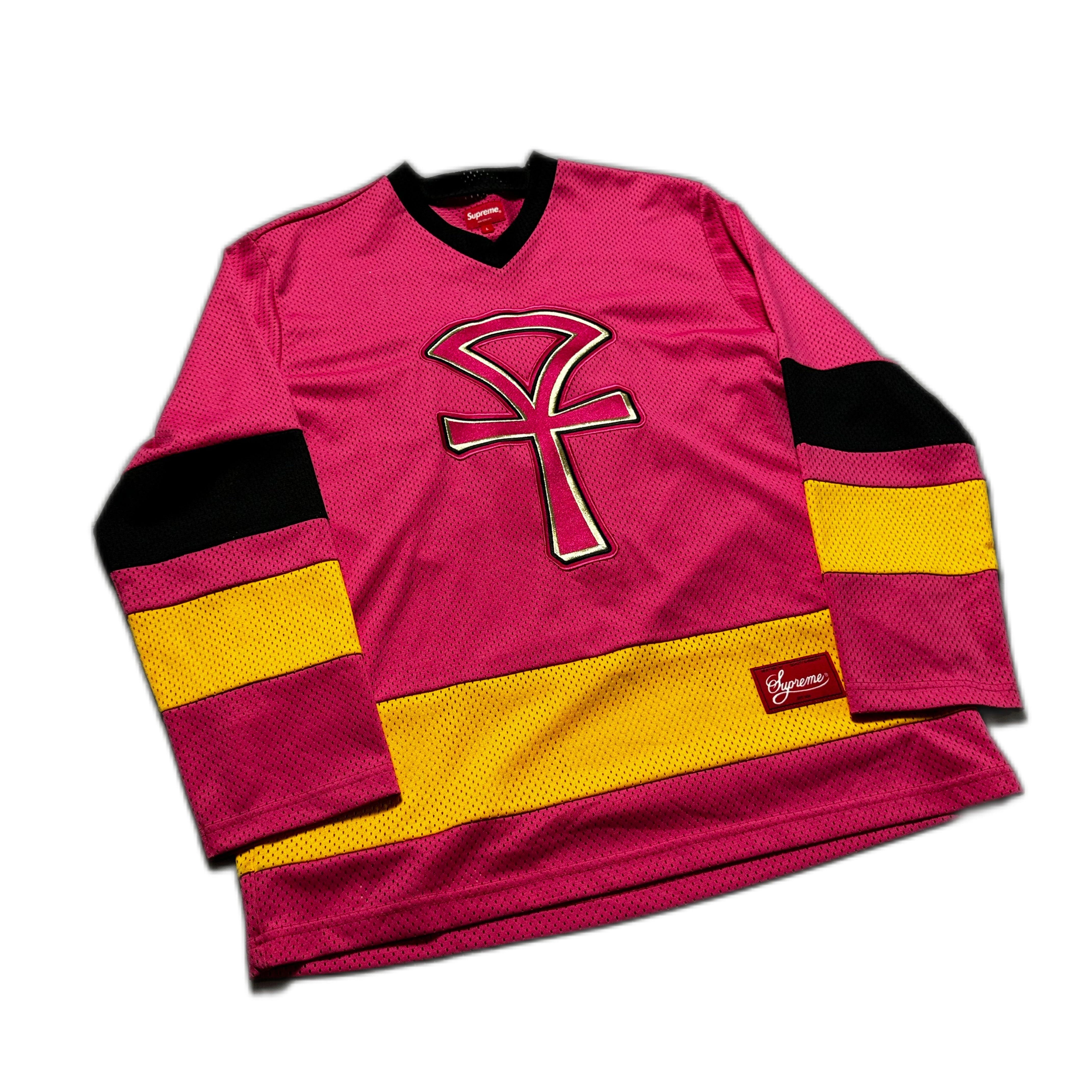 Pink Supreme Hockey Jersey - L