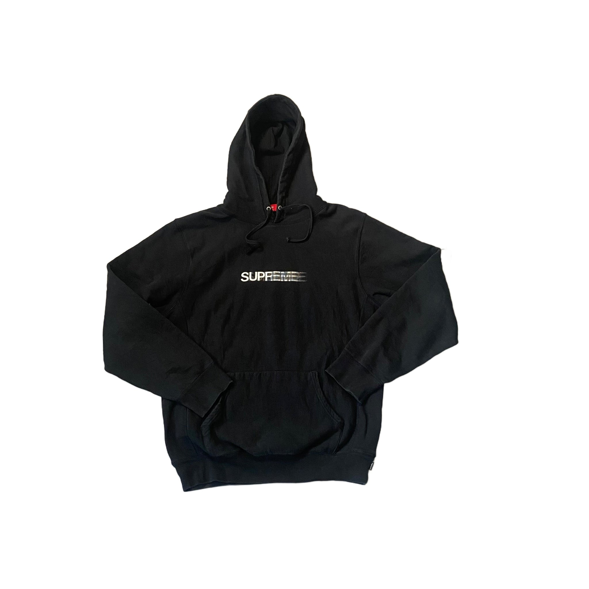 Black Supreme Hoodie - L