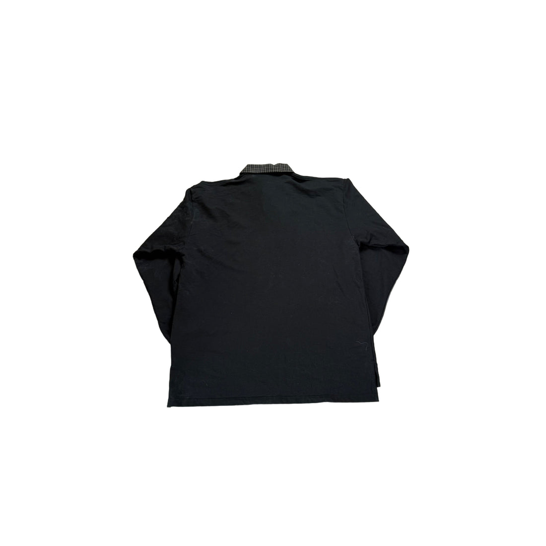 Black Balenciaga Polo Shirt - XL