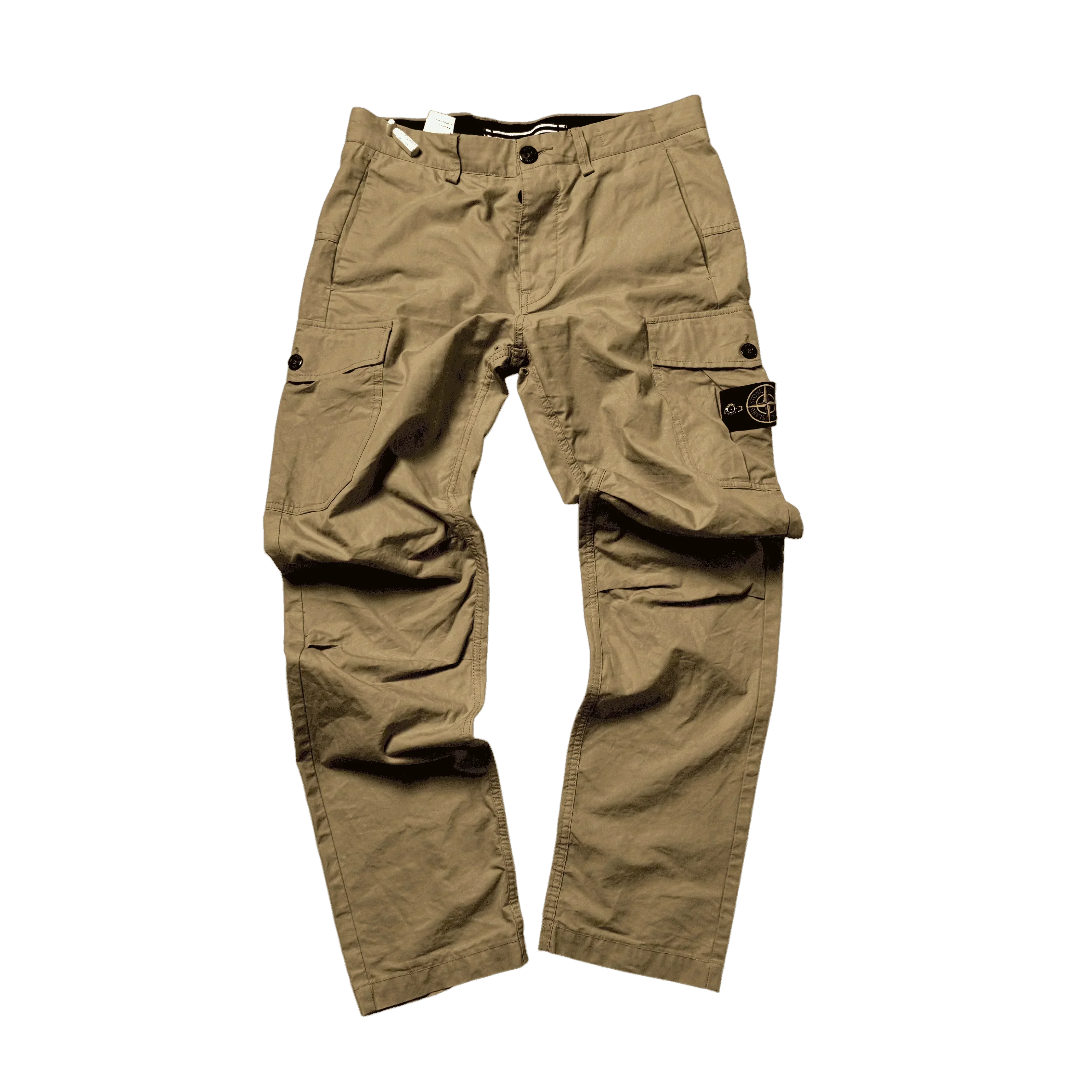 Beige Stone Island Cargos - 30