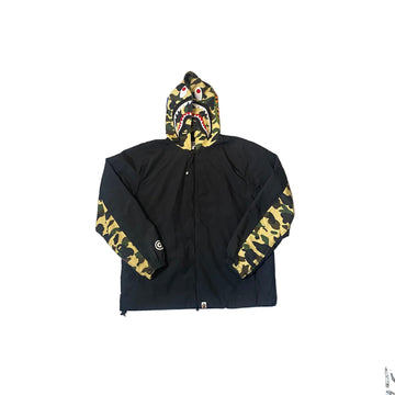Black + Camo A Bathing Ape (BAPE) Jacket - L