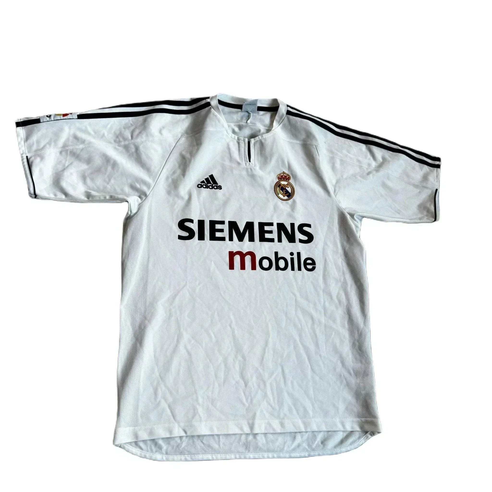 2004 - 05 Real Madrid Home Shirt - M