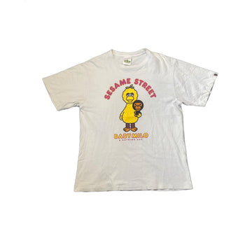White A Bathing Ape (BAPE) x Sesame Street Tee - L
