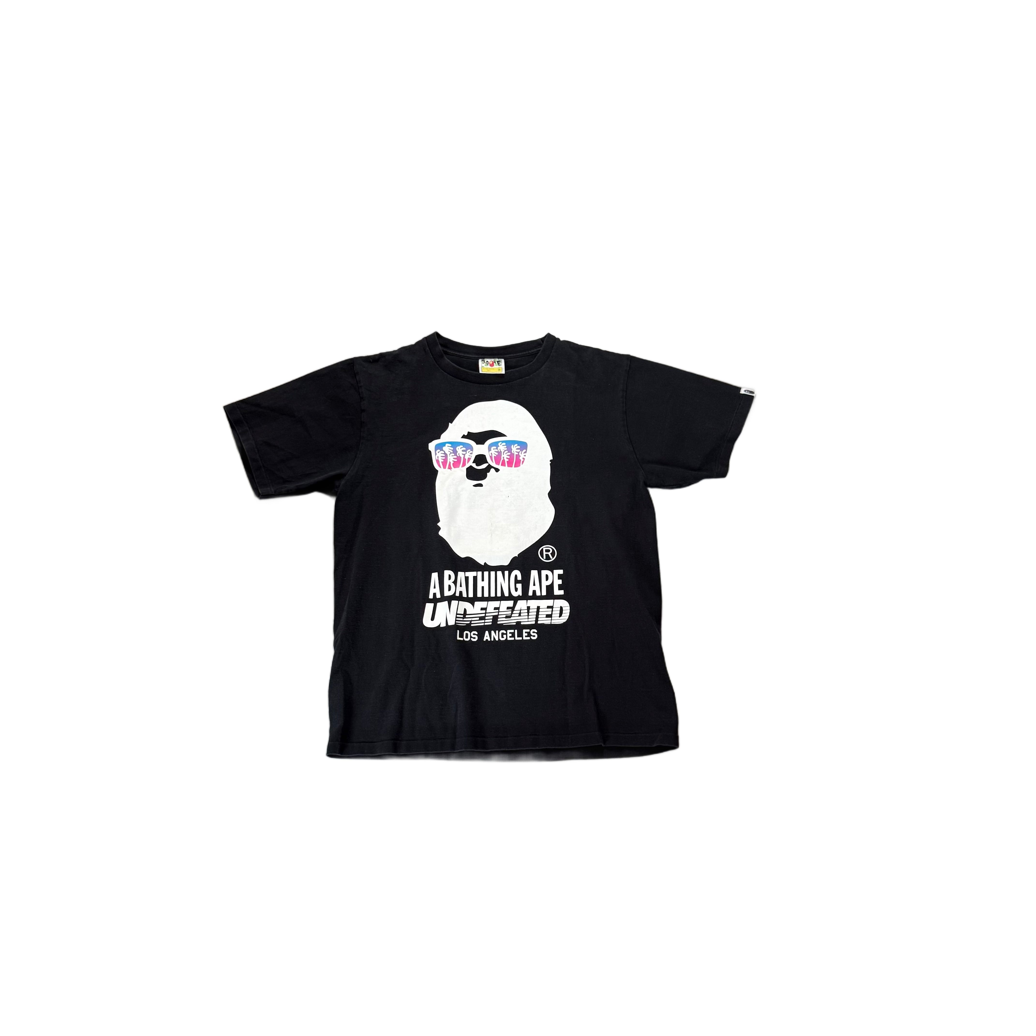 Black A Bathing Ape (BAPE) x Undefeated Tee - M