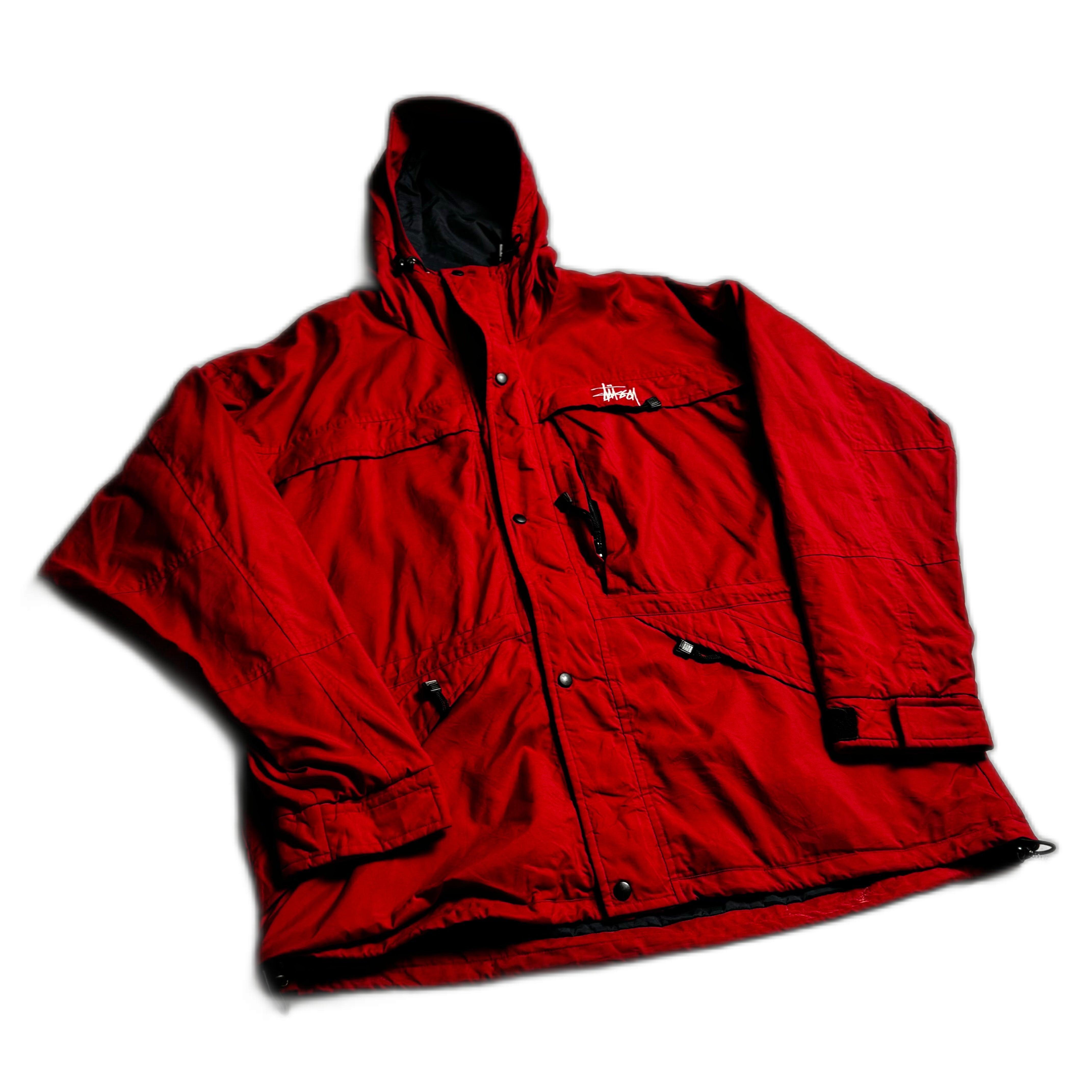 Red Stussy Jacket - XL