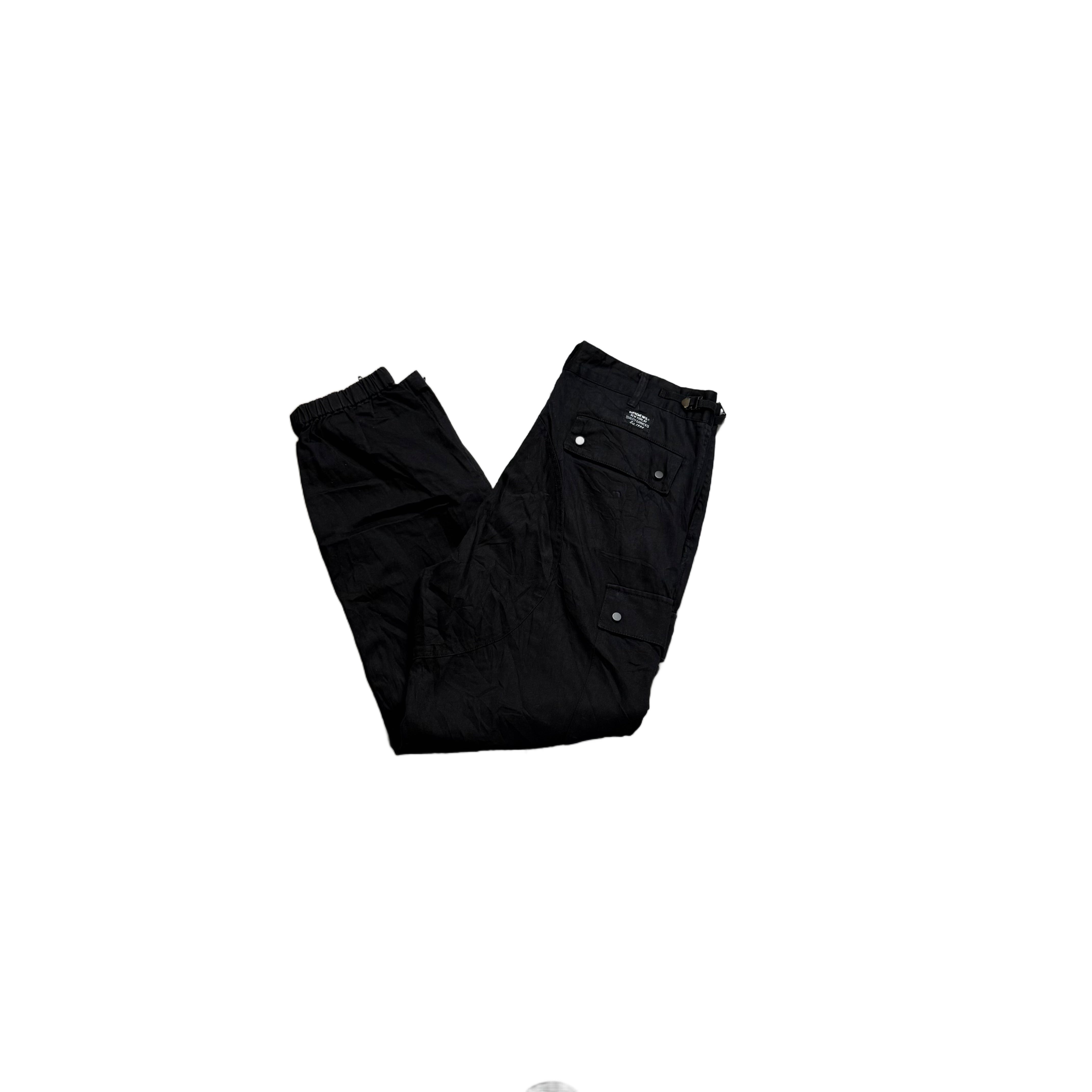 Black Supreme Cargos - W32