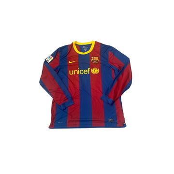 2010 - 11 Barcelona 'Messi' Shirt - XL