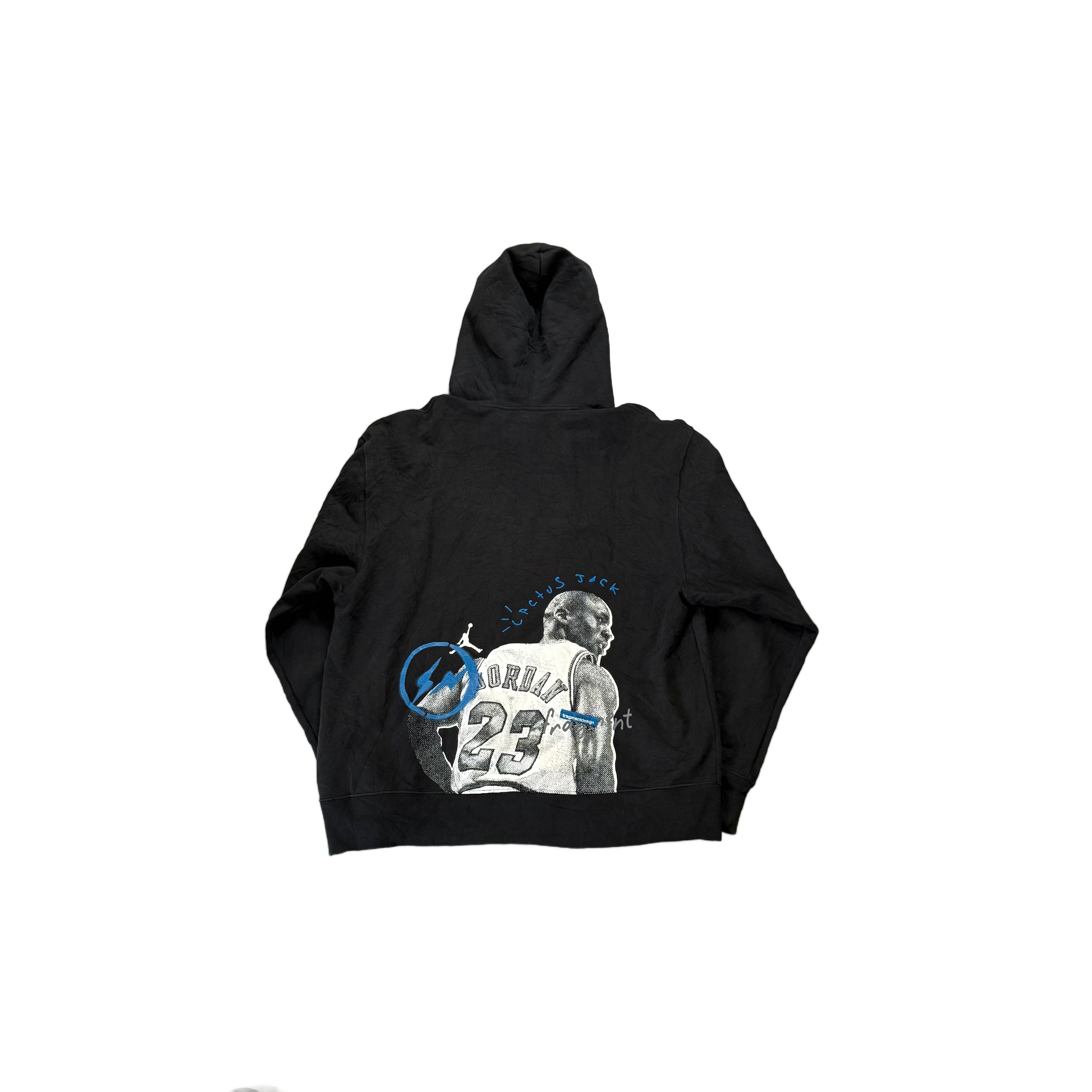 Black Jordan x Off-White Hoodie - XXL
