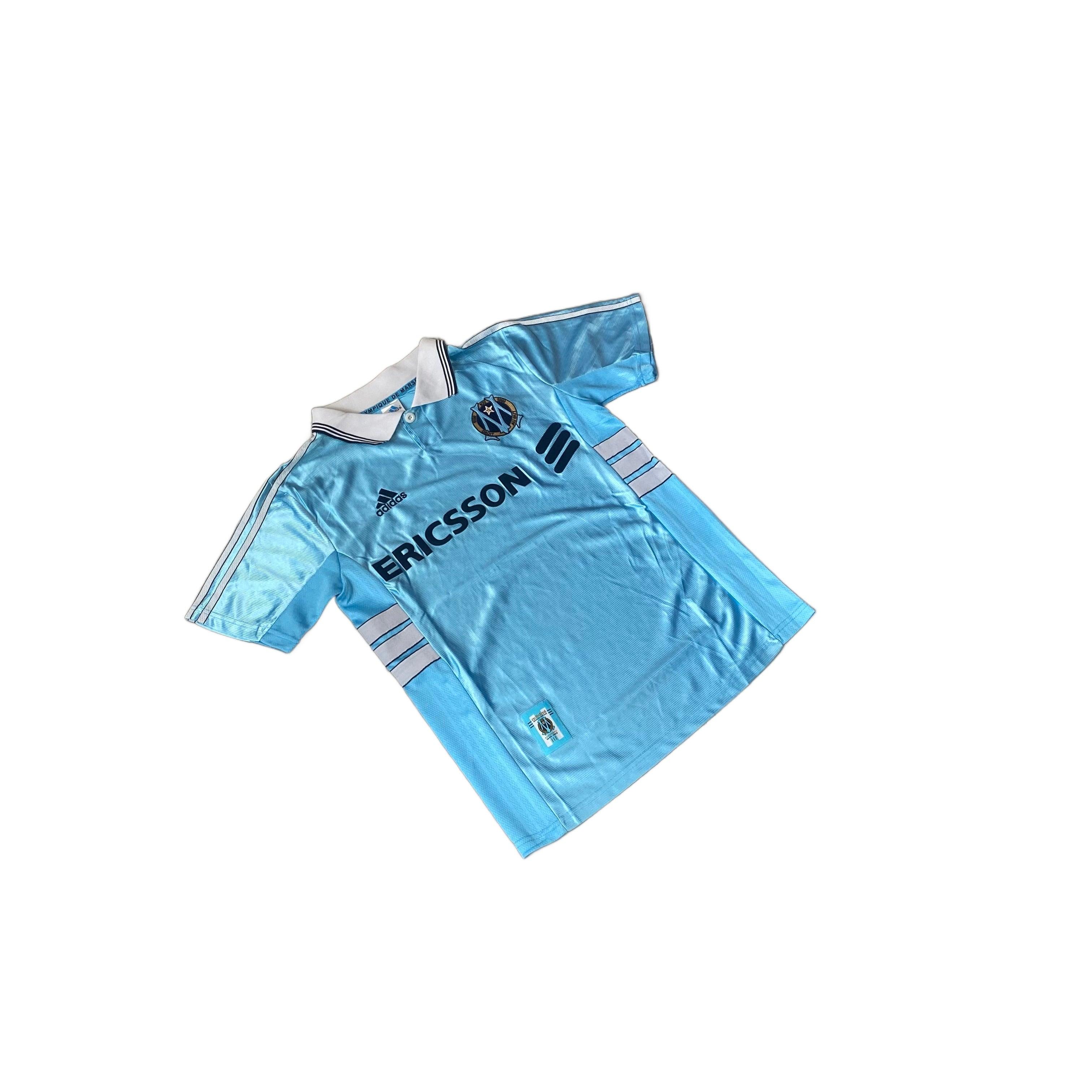 1998 - 99 Olympique Marsielle Home Shirt - S
