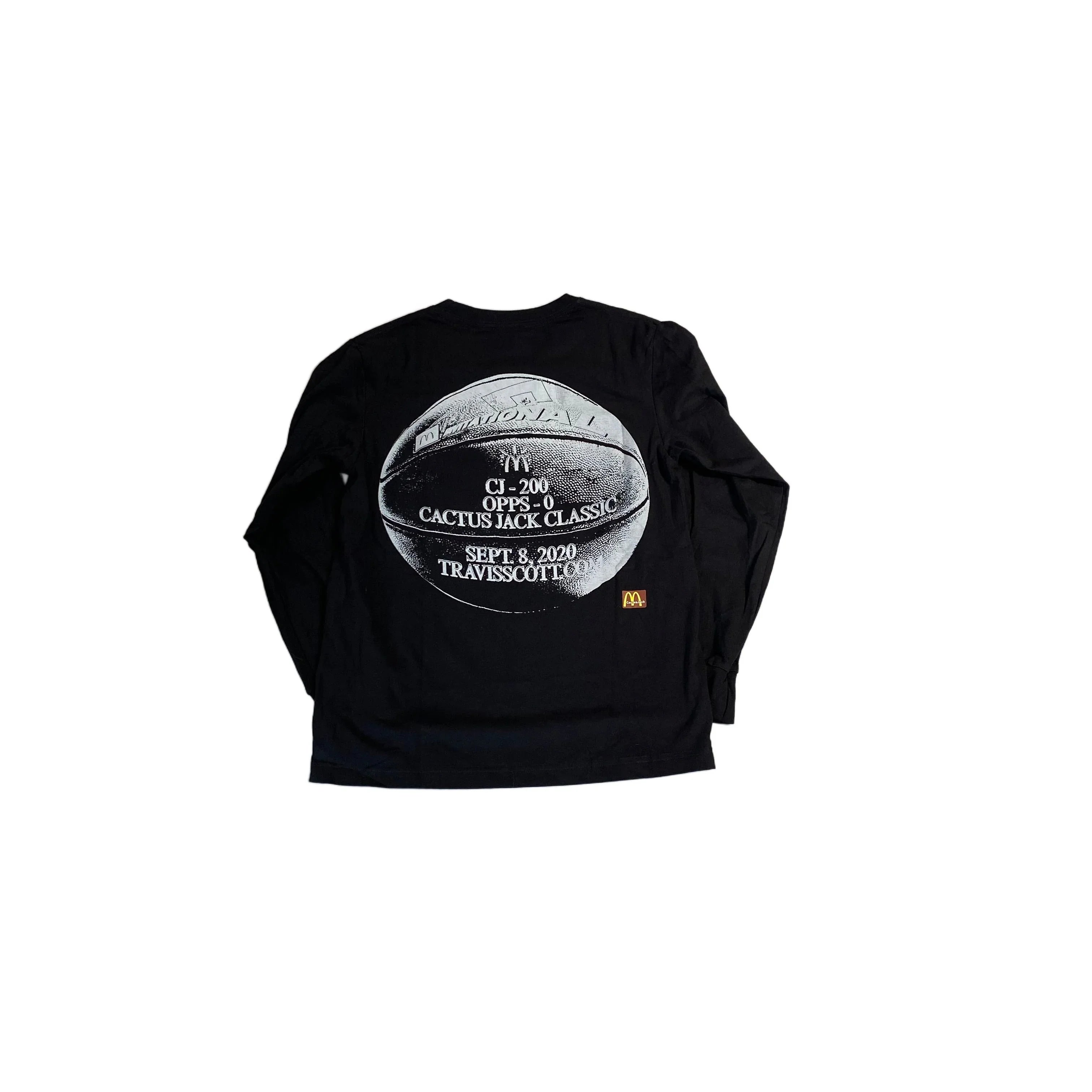 Black Travis Scott x Cactus Jack (Travis Scott) Long Sleeve Tee - S