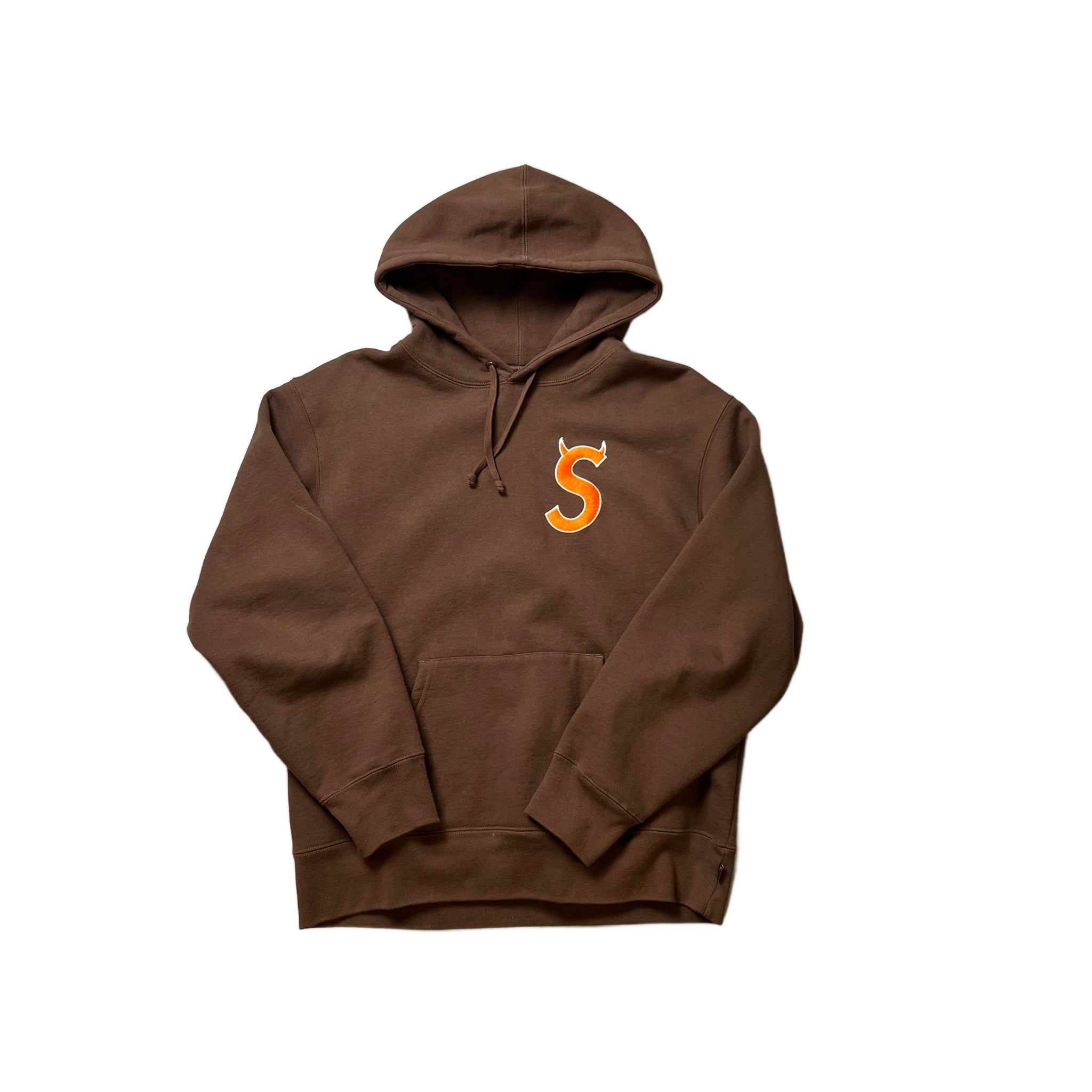 BNWT Brown Supreme Hoodie - M