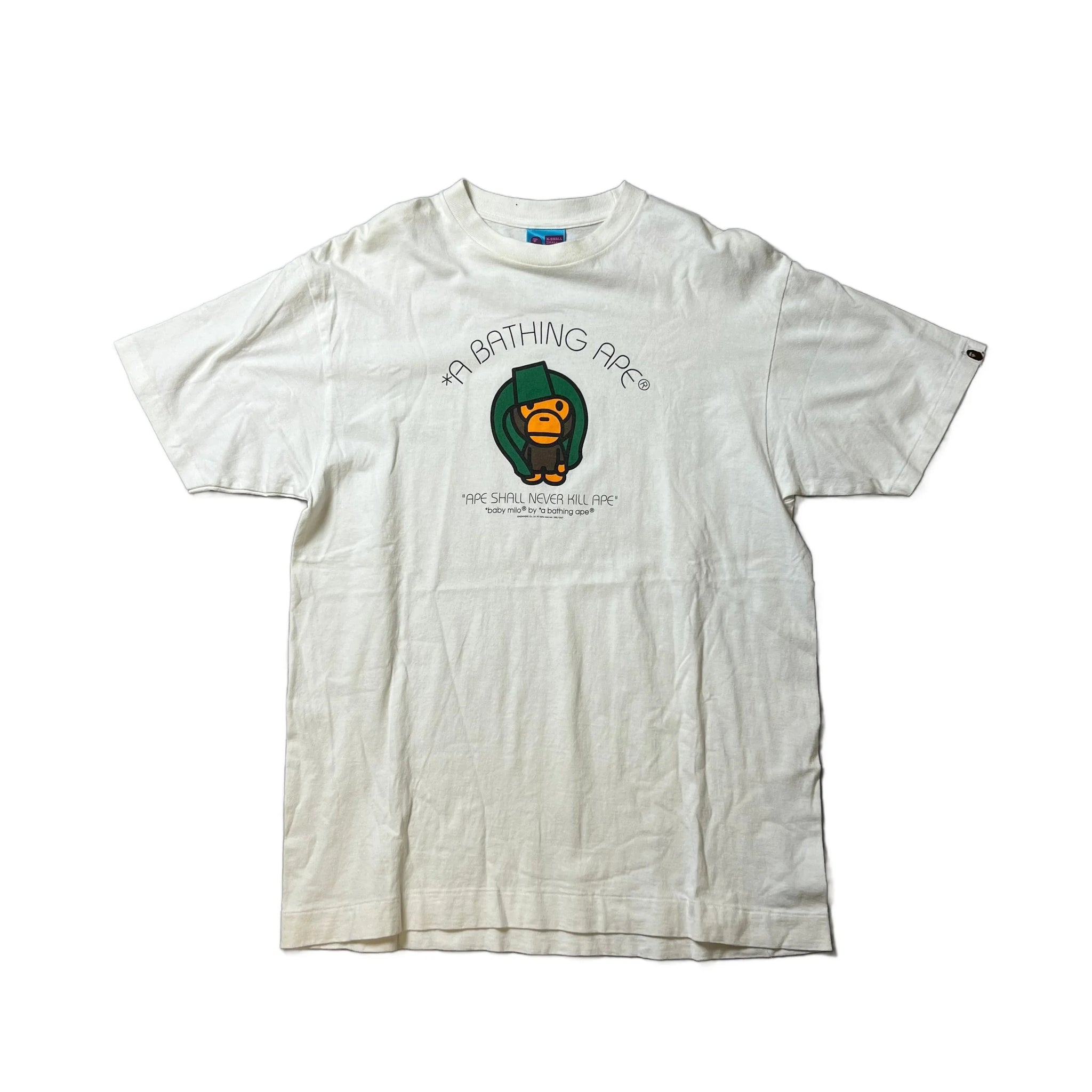 White A Bathing Ape (BAPE) Tee - L