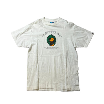 White A Bathing Ape (BAPE) Tee - L