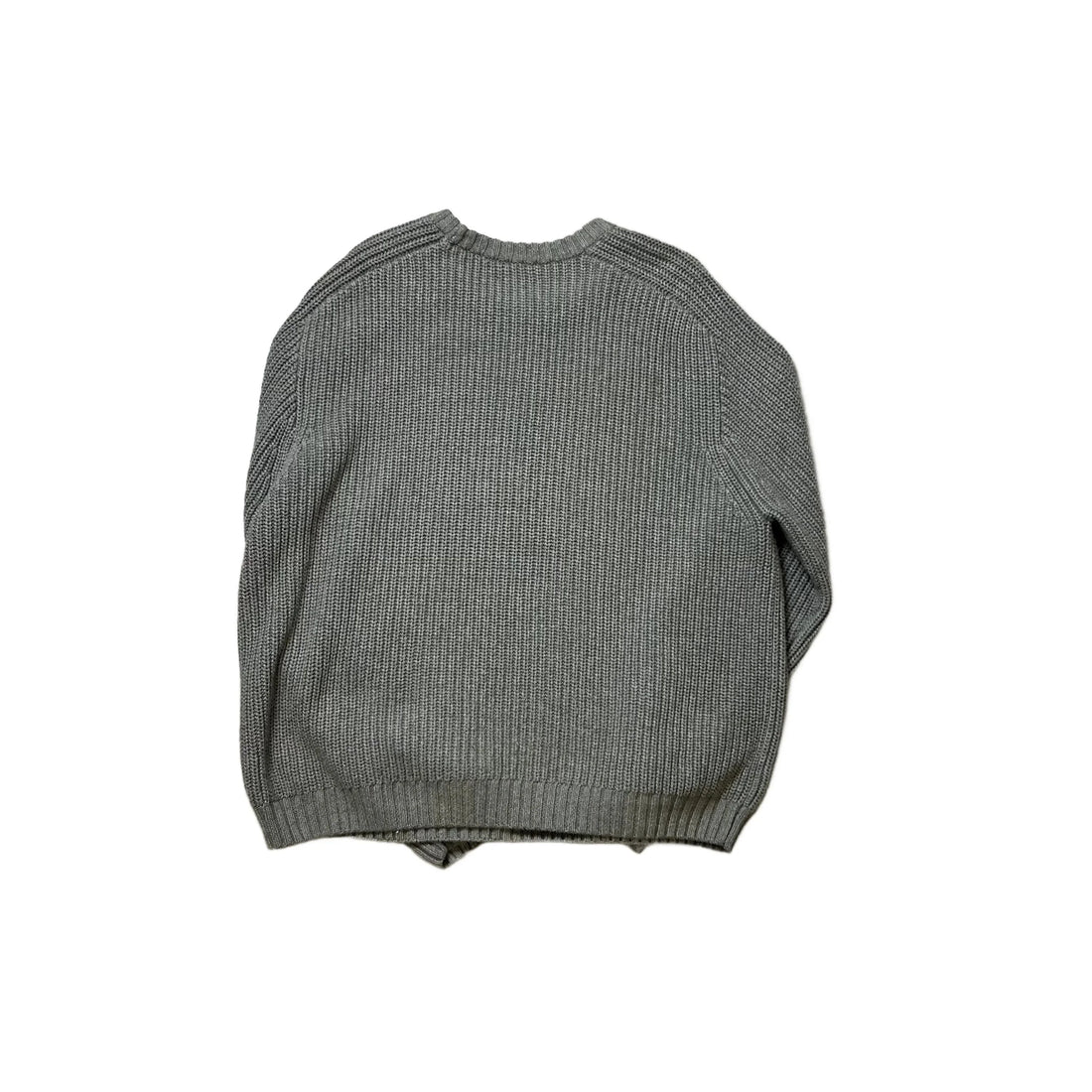 Grey Ronning Knitted Sweatshirt - L